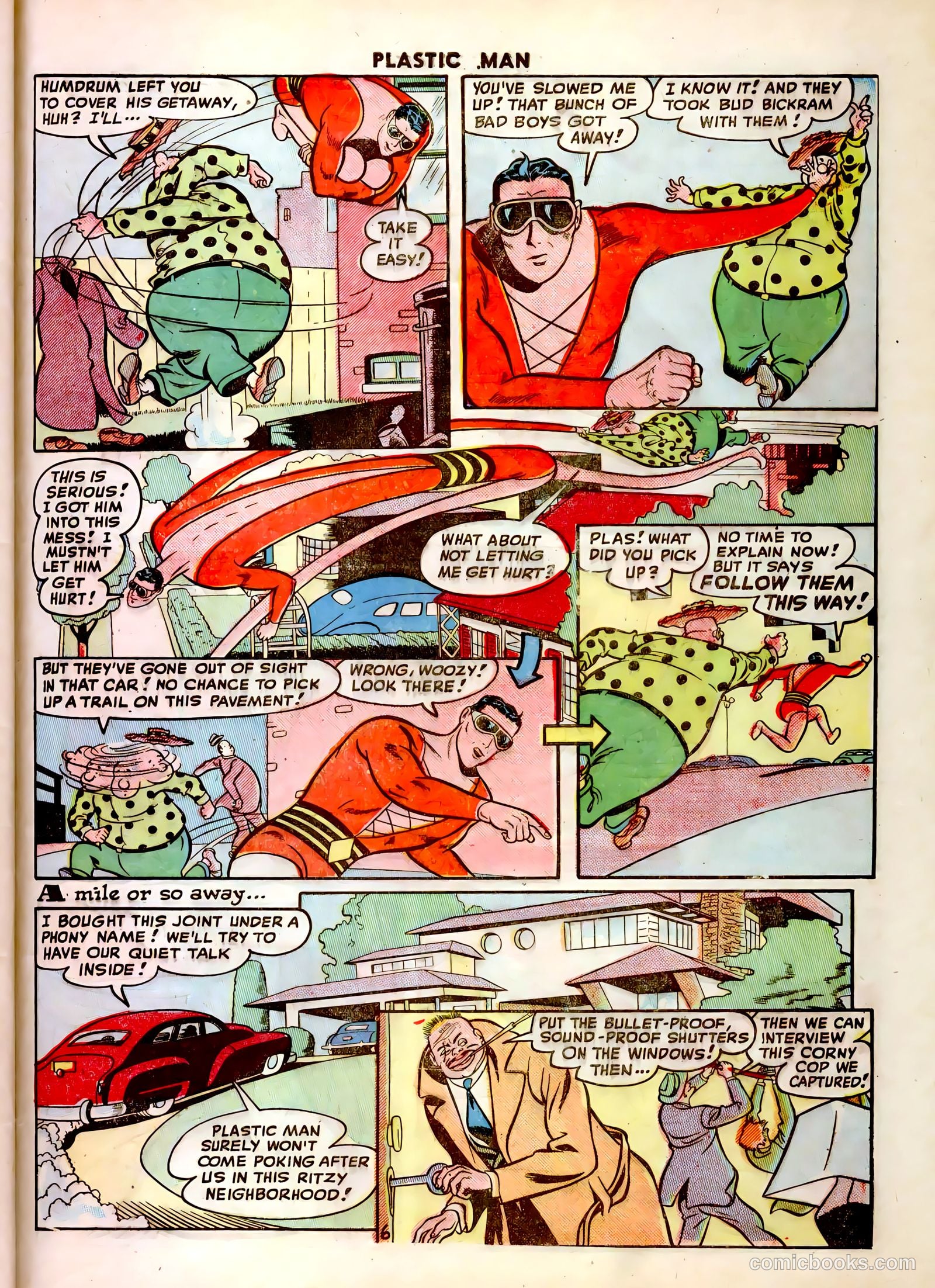 Plastic Man #14 (1948) — page 41 of 52