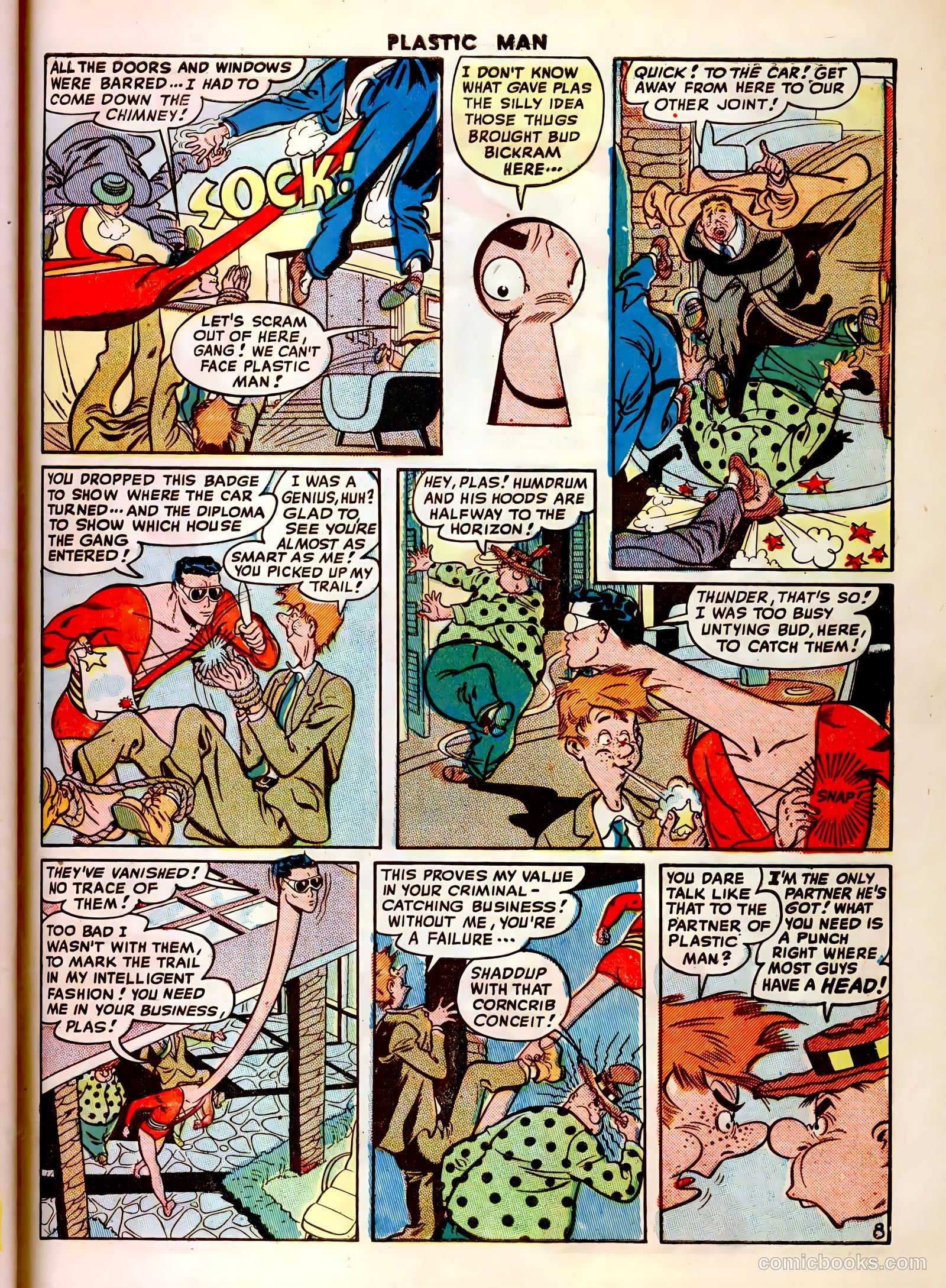 Plastic Man #14 (1948) — page 43 of 52