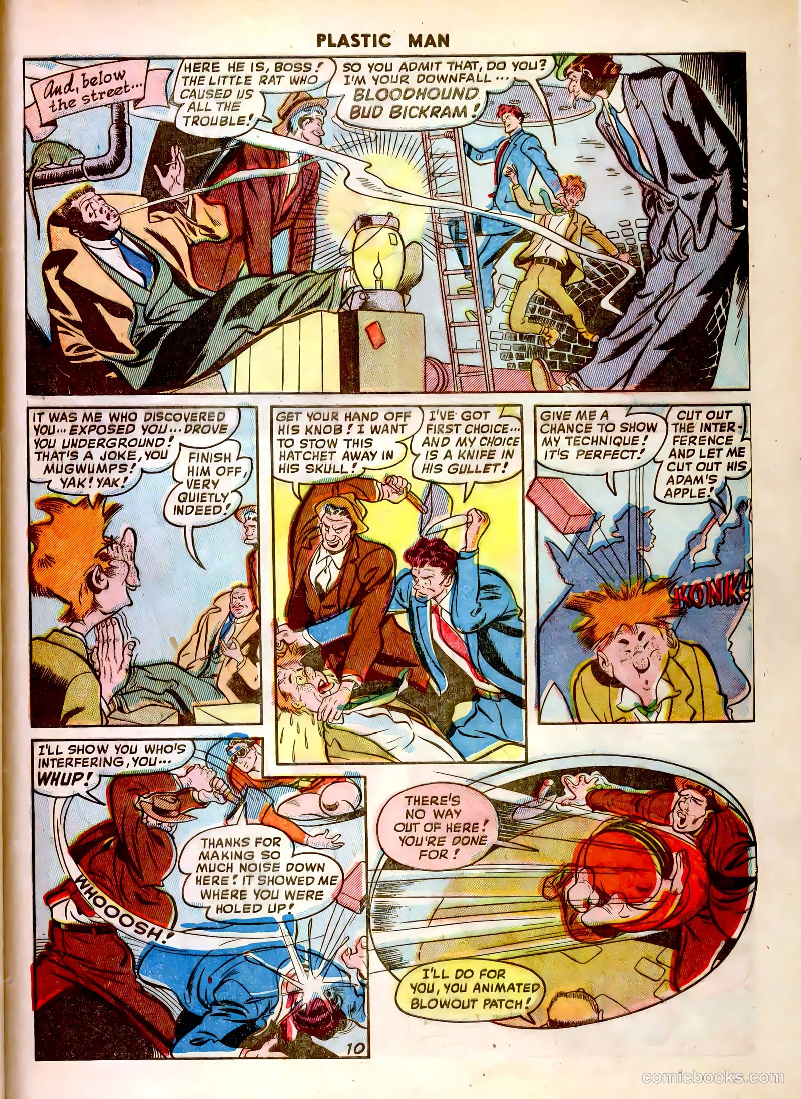 Plastic Man #14 (1948) — page 45 of 52