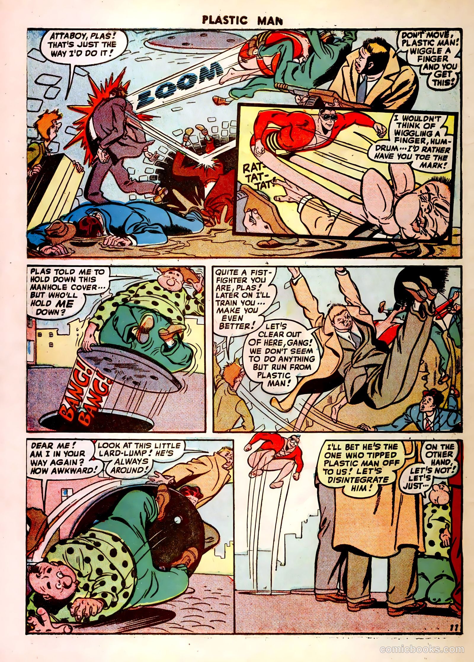Plastic Man #14 (1948) — page 46 of 52