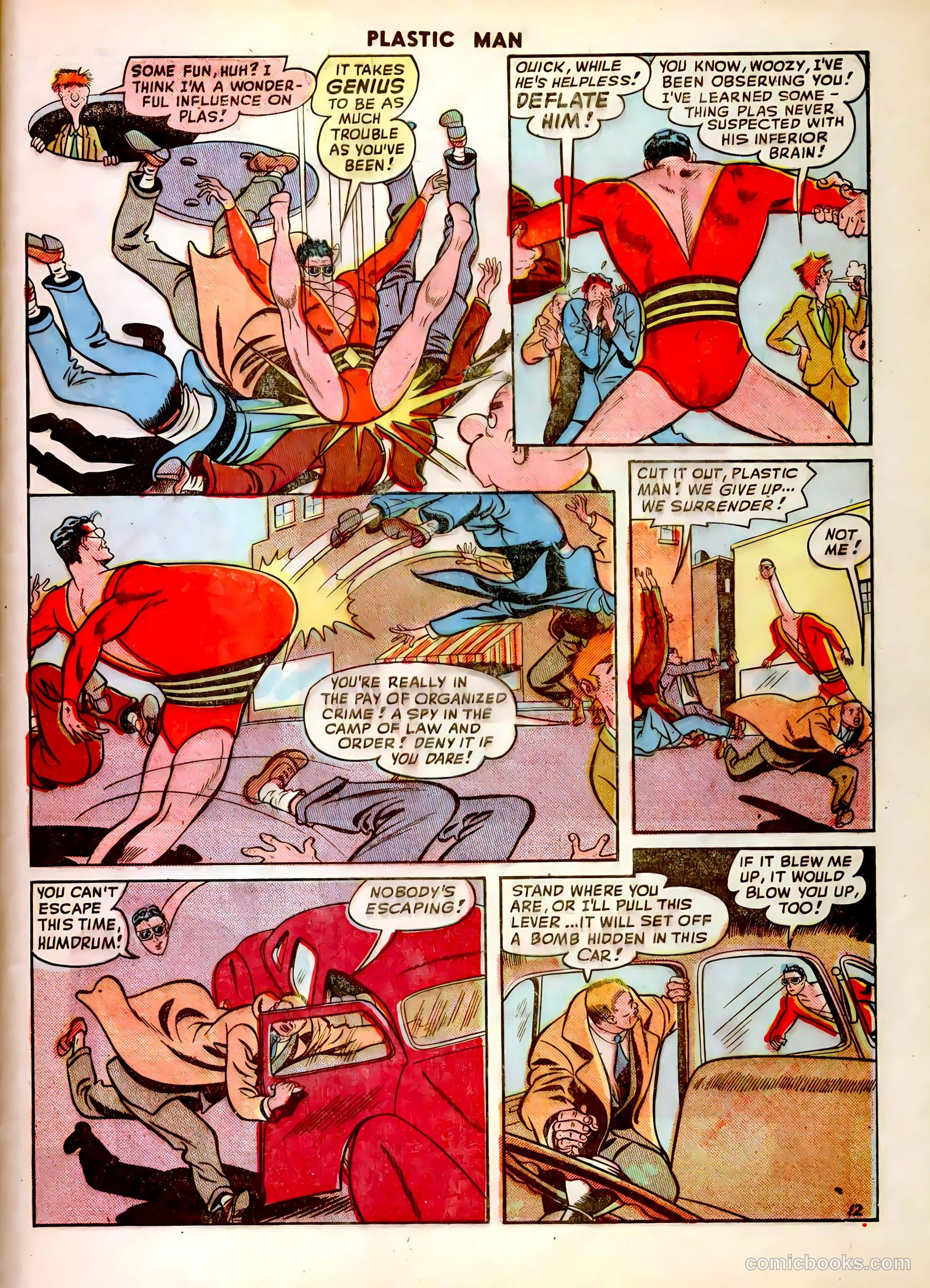 Plastic Man #14 (1948) — page 47 of 52