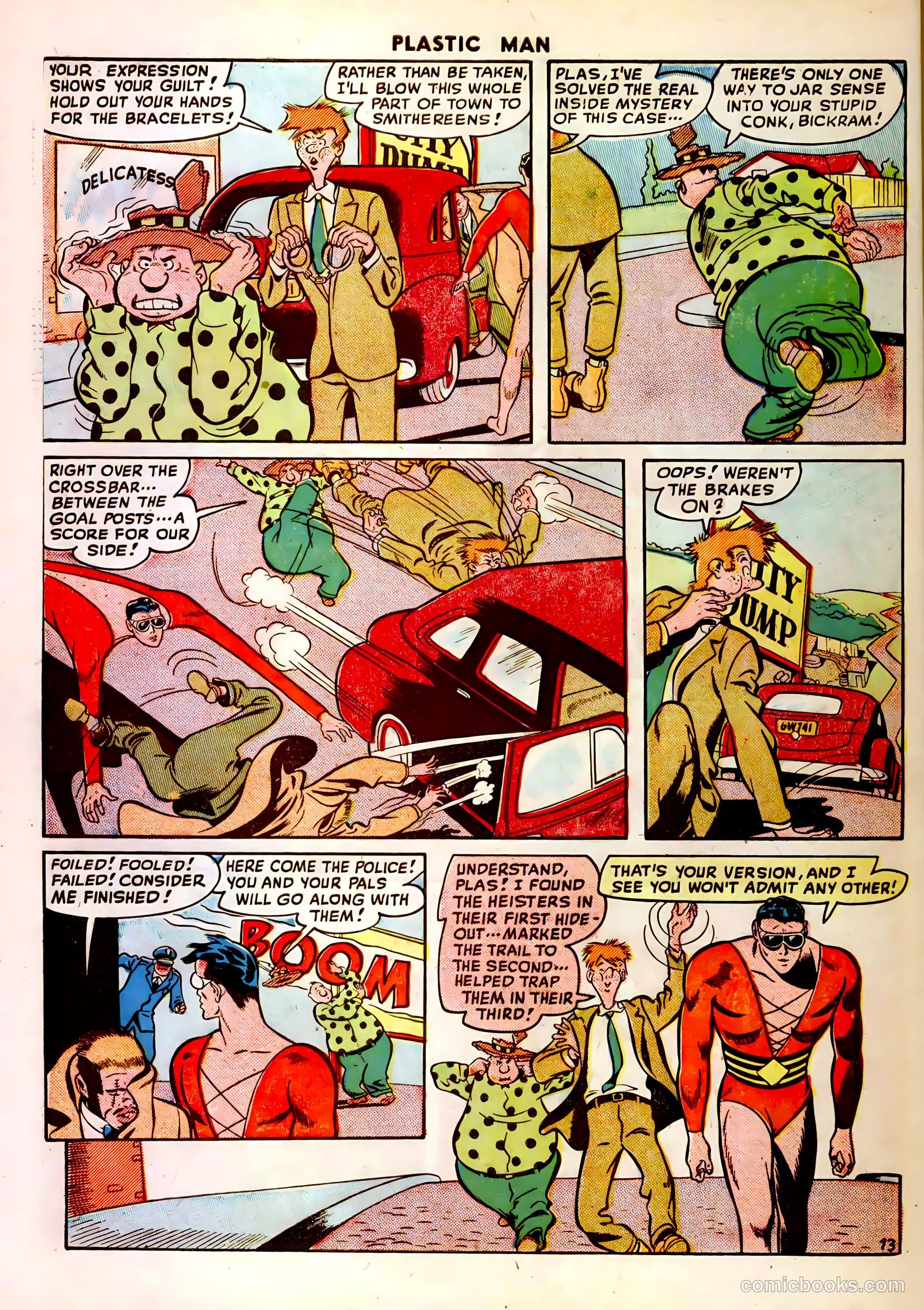 Plastic Man #14 (1948) — page 48 of 52