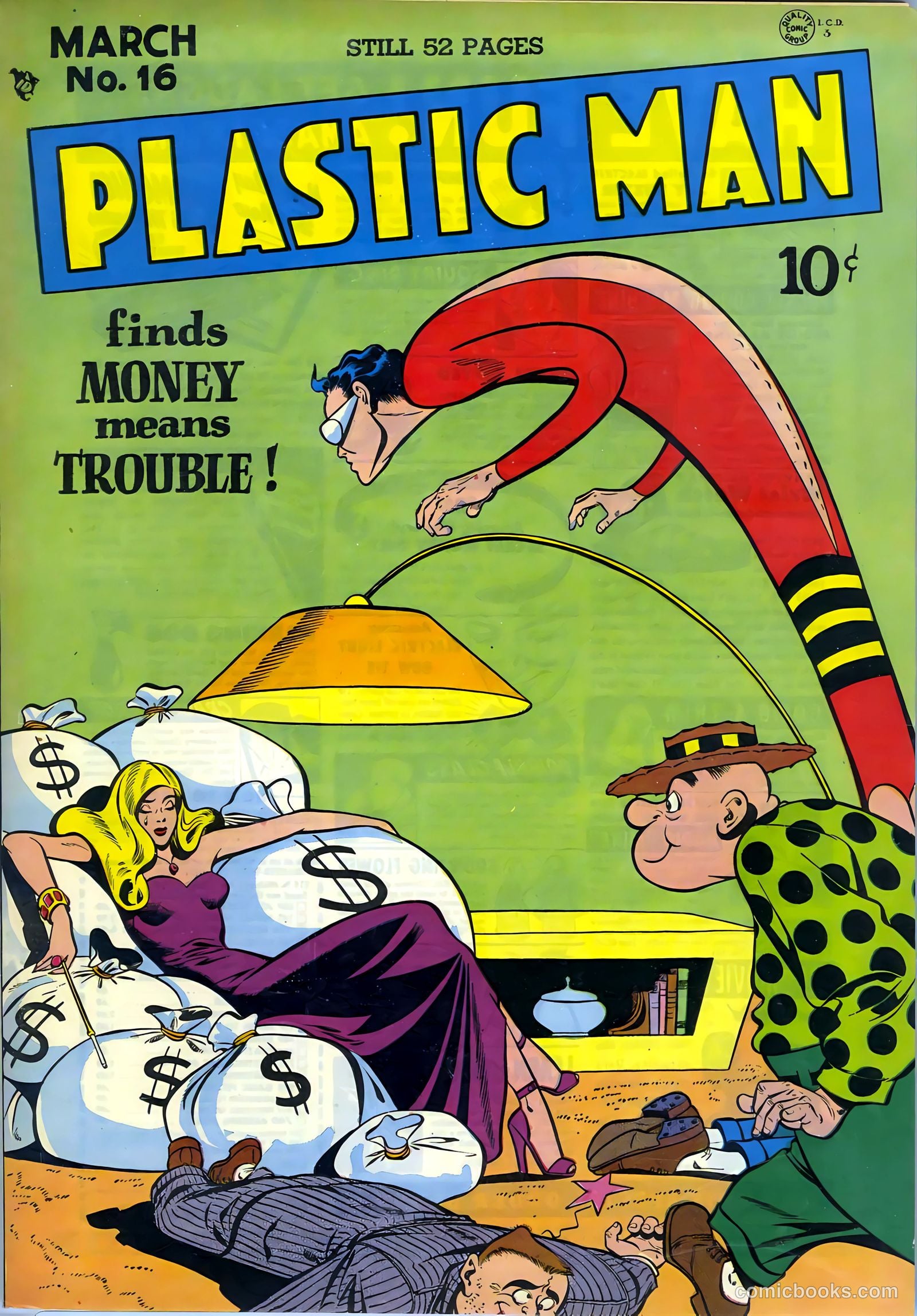 Plastic Man #16 (1949) — page 2 of 53