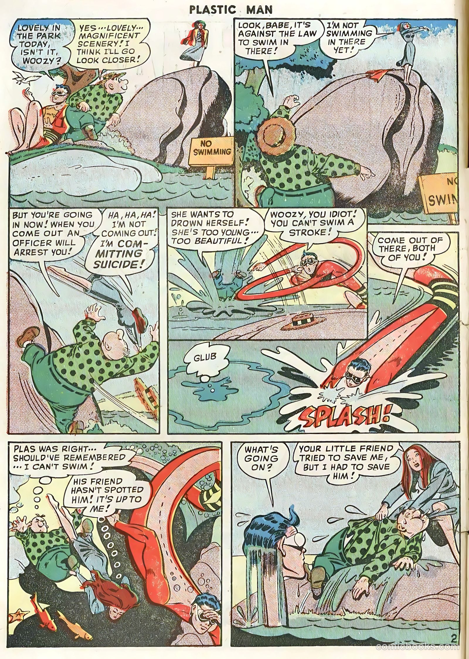 Plastic Man #16 (1949) — page 5 of 53