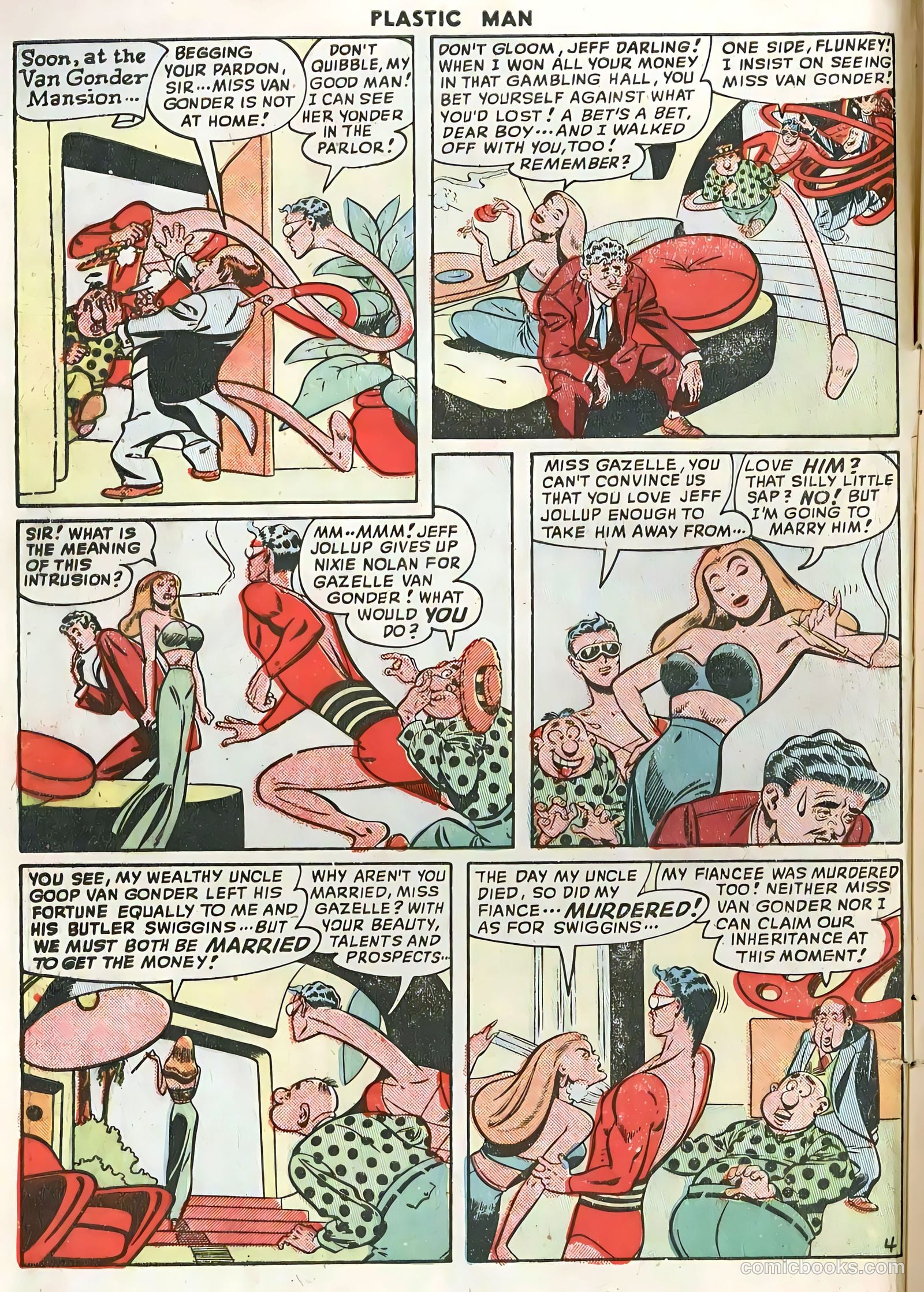 Plastic Man #16 (1949) — page 7 of 53