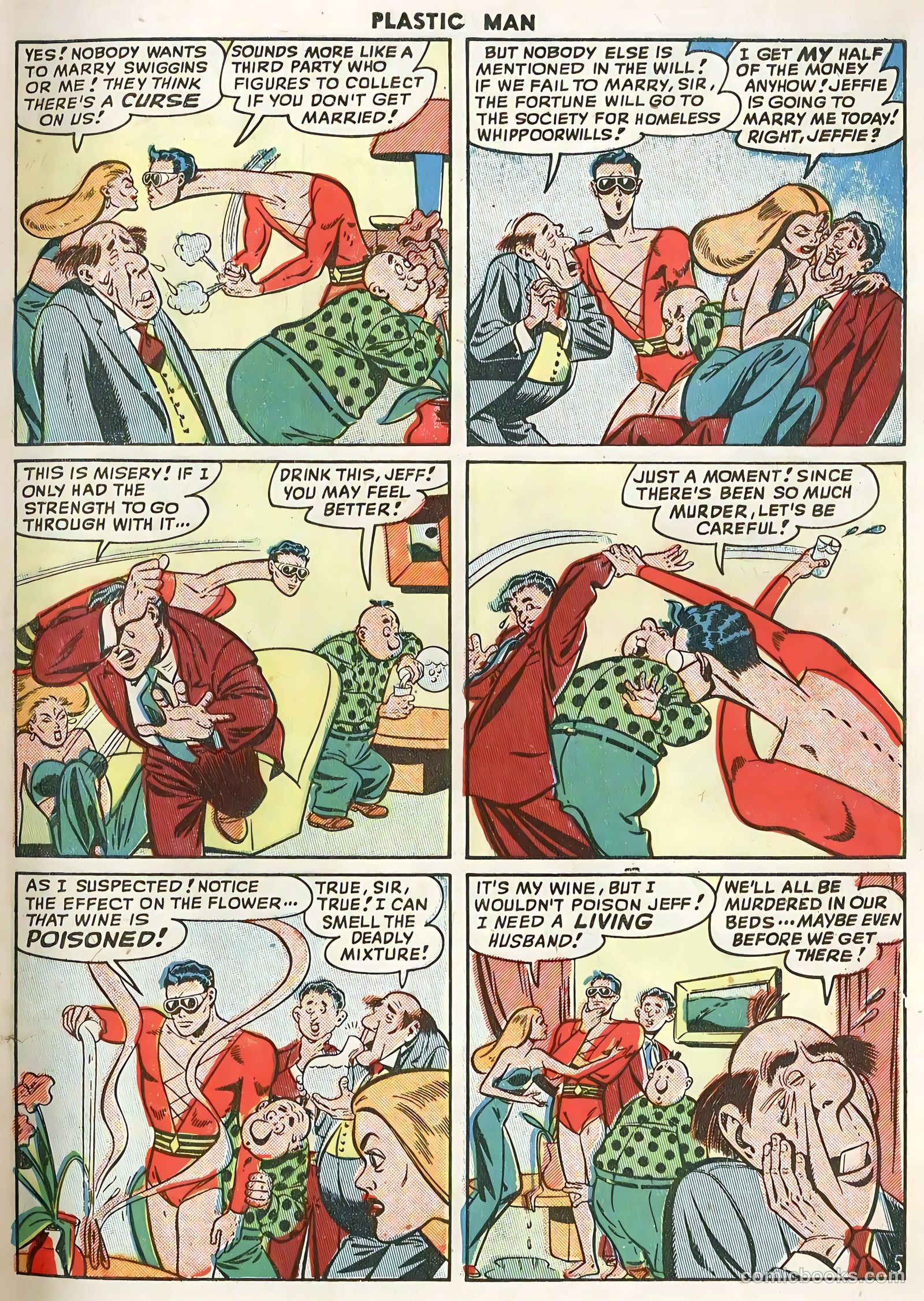Plastic Man #16 (1949) — page 8 of 53