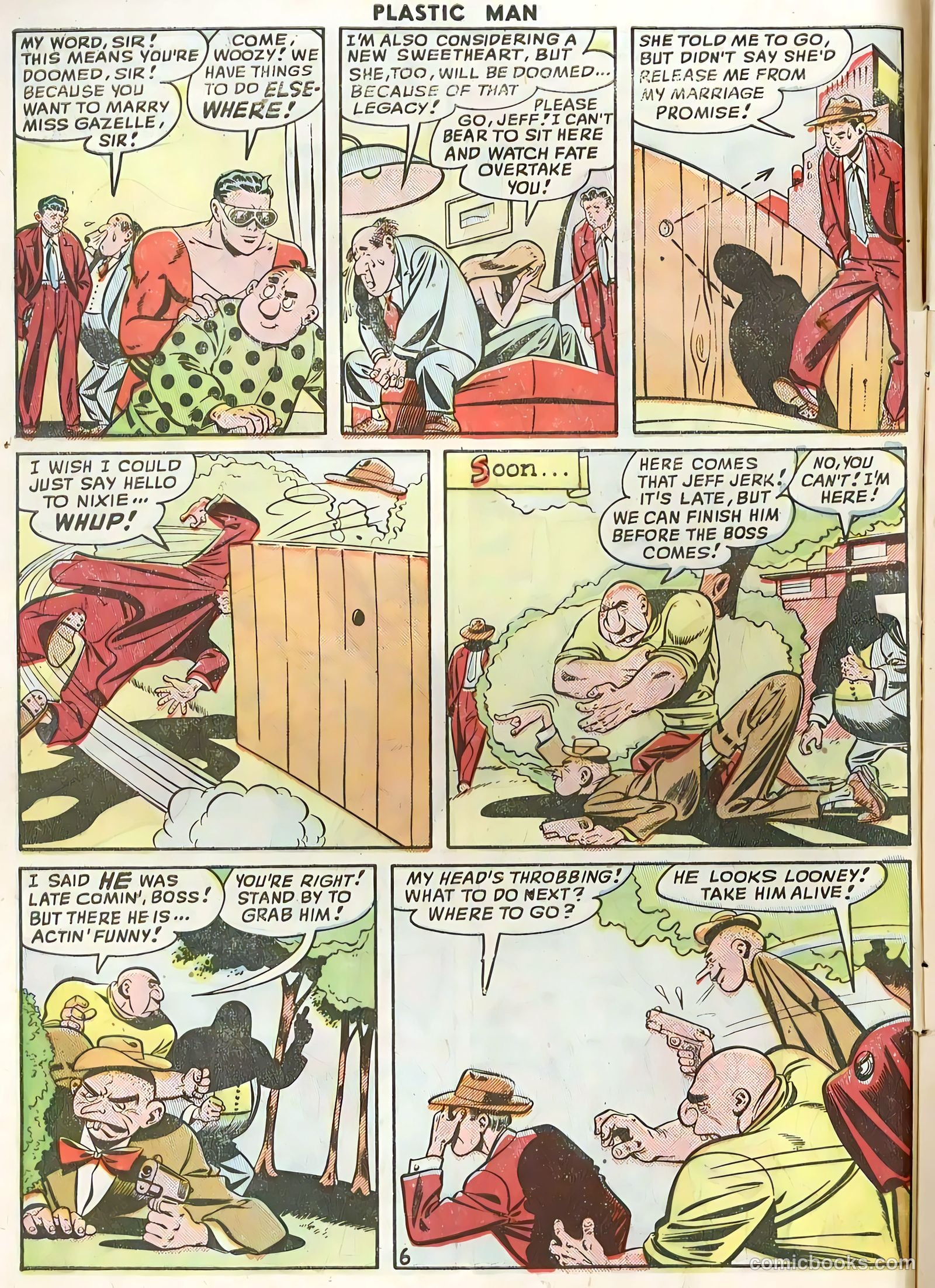 Plastic Man #16 (1949) — page 9 of 53