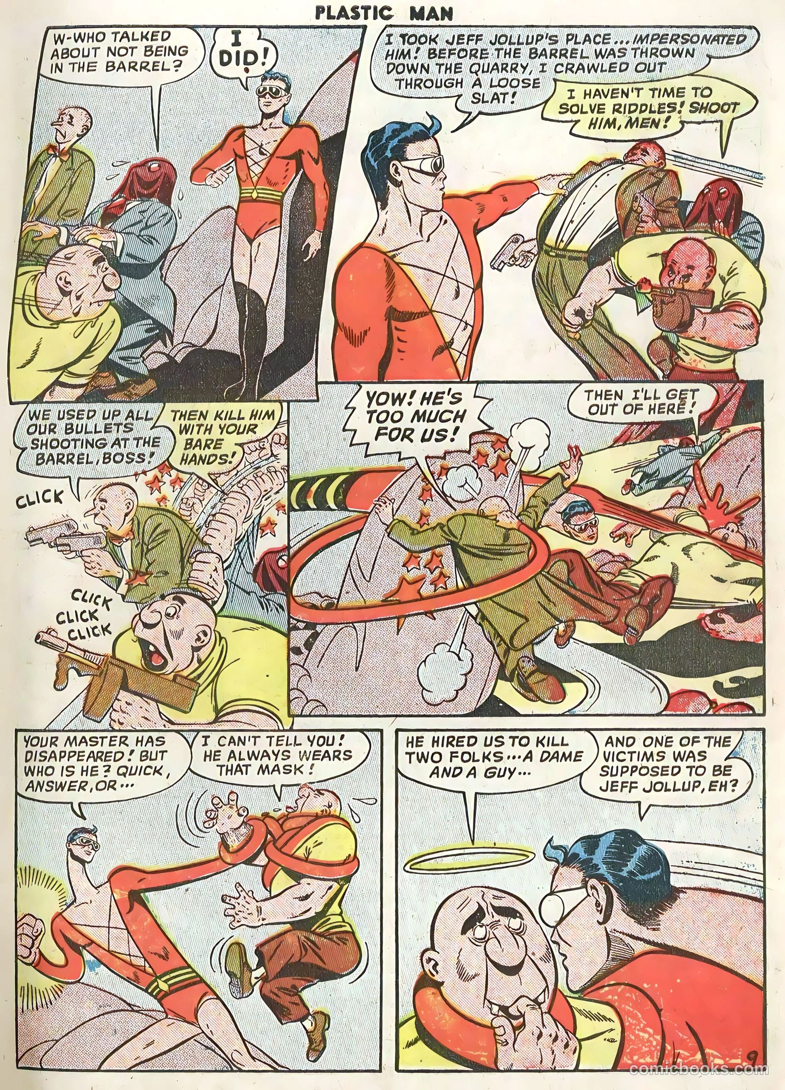 Plastic Man #16 (1949) — page 12 of 53
