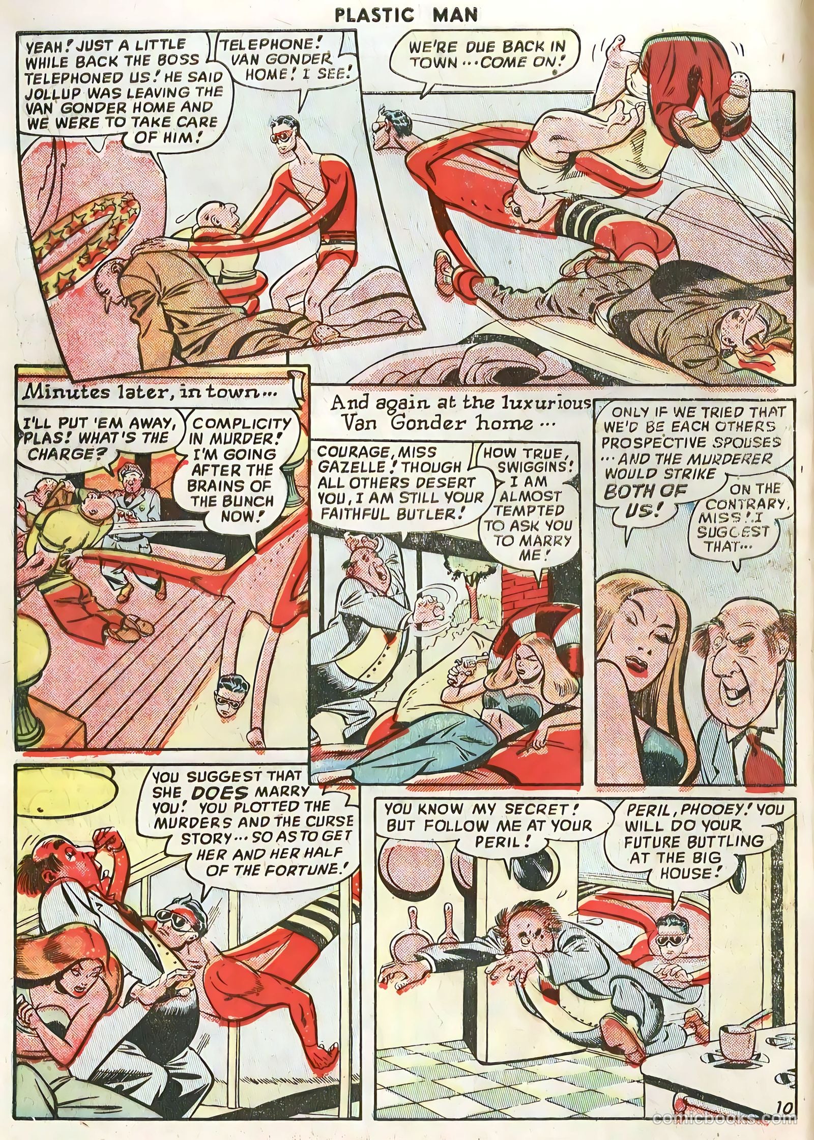 Plastic Man #16 (1949) — page 13 of 53