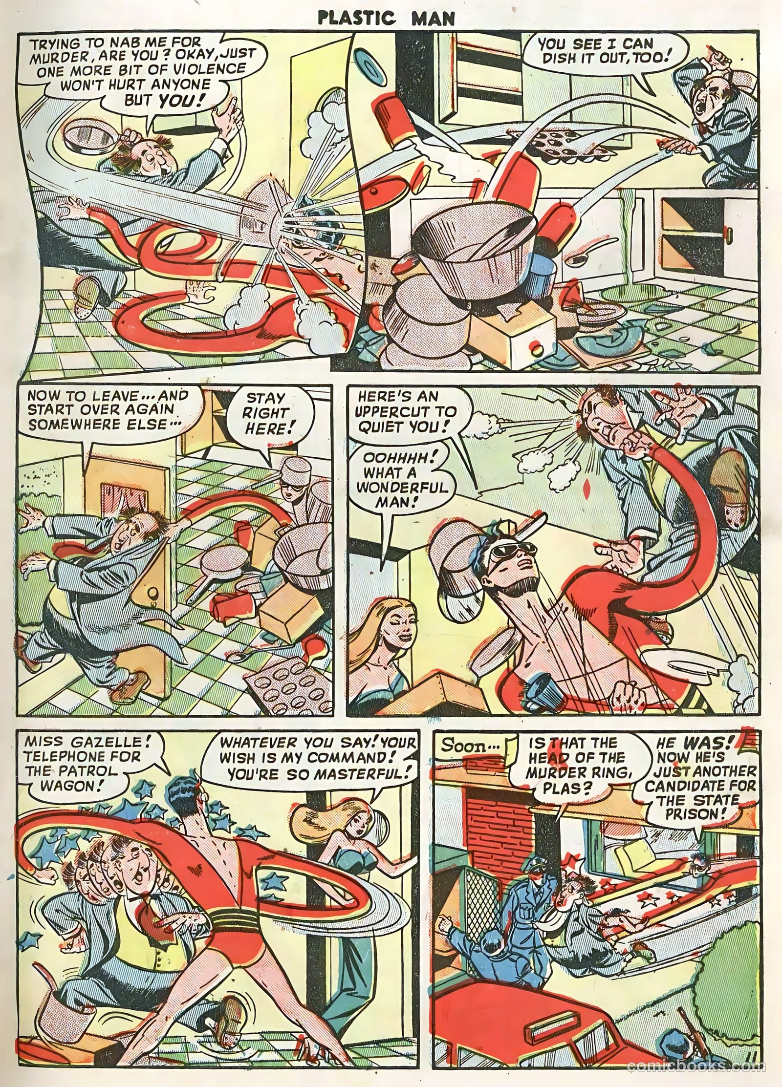 Plastic Man #16 (1949) — page 14 of 53