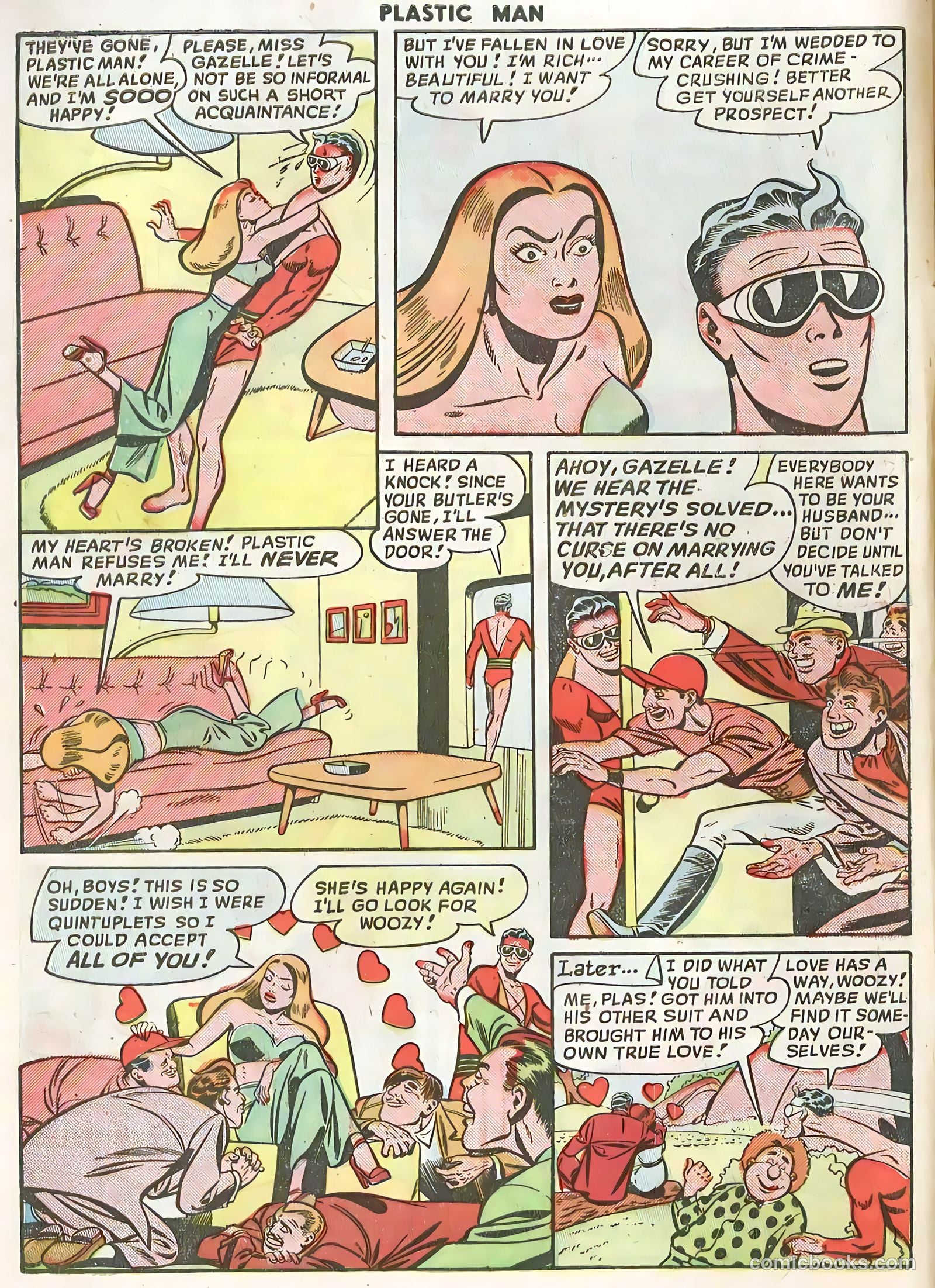 Plastic Man #16 (1949) — page 15 of 53