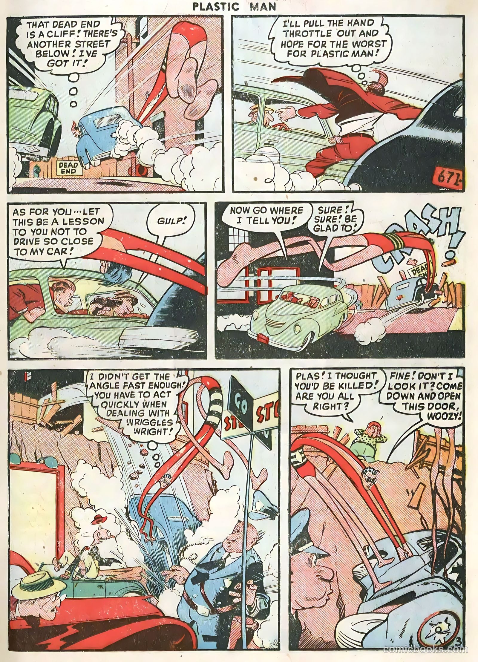 Plastic Man #16 (1949) — page 18 of 53