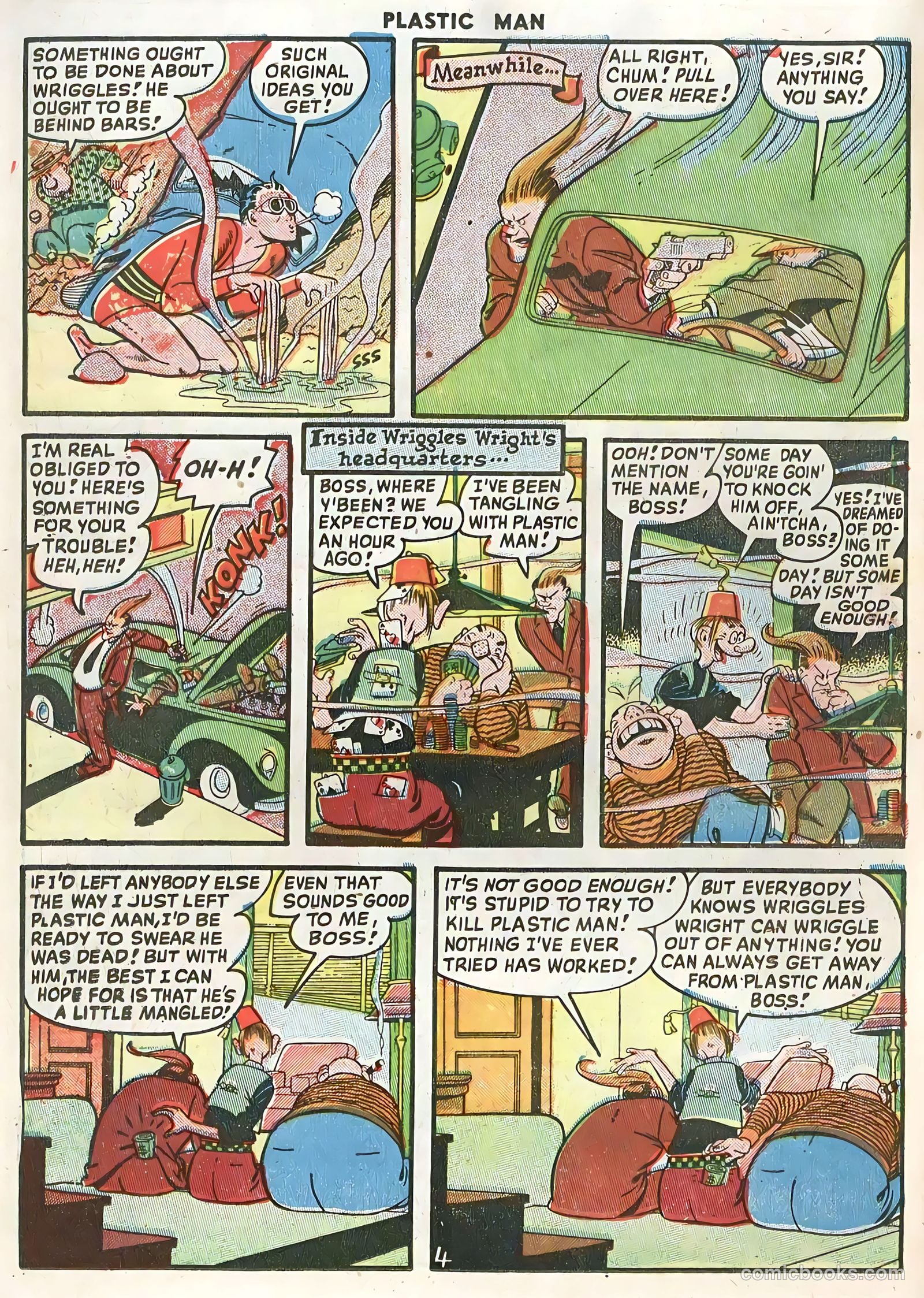 Plastic Man #16 (1949) — page 19 of 53