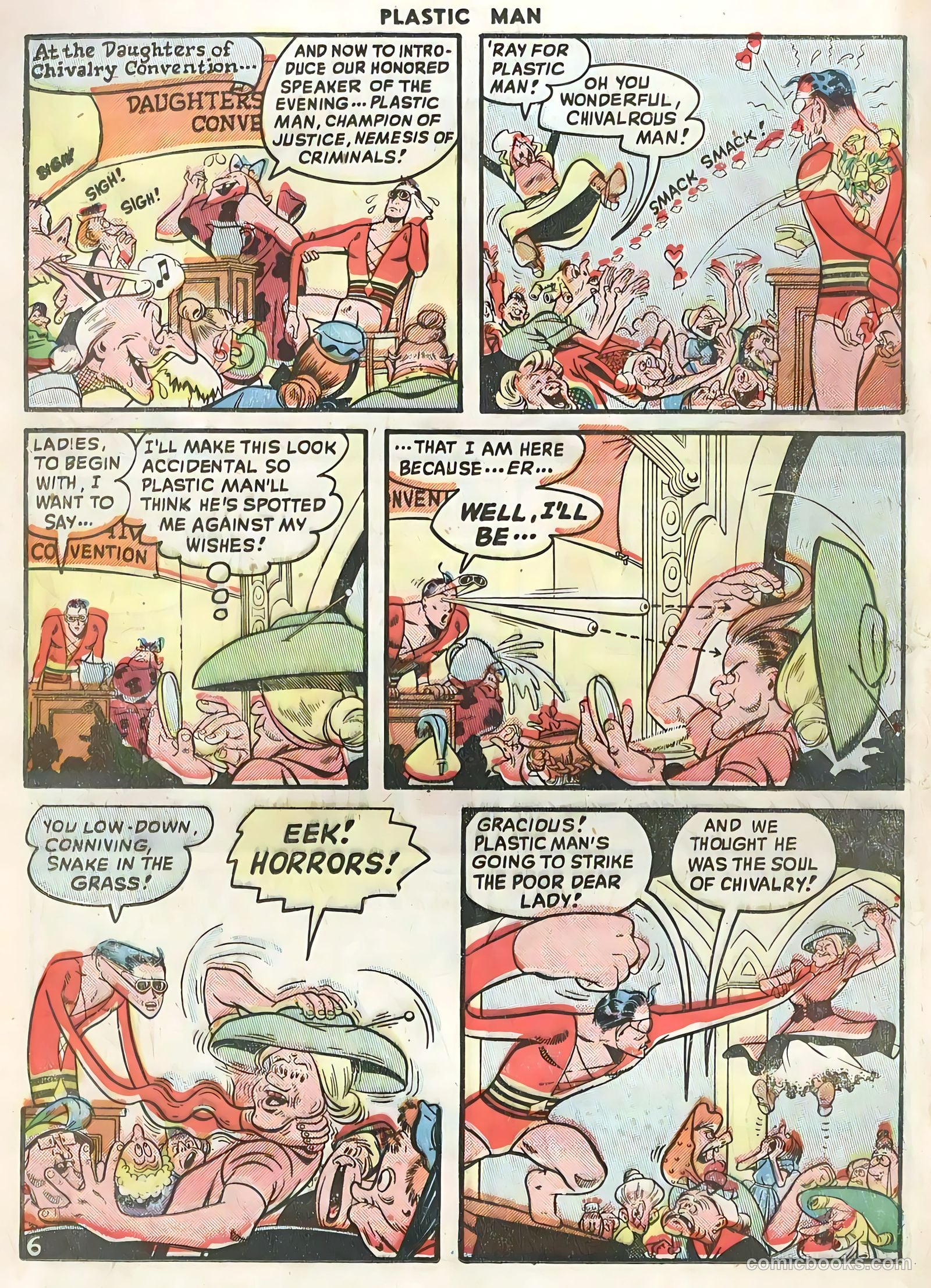 Plastic Man #16 (1949) — page 21 of 53