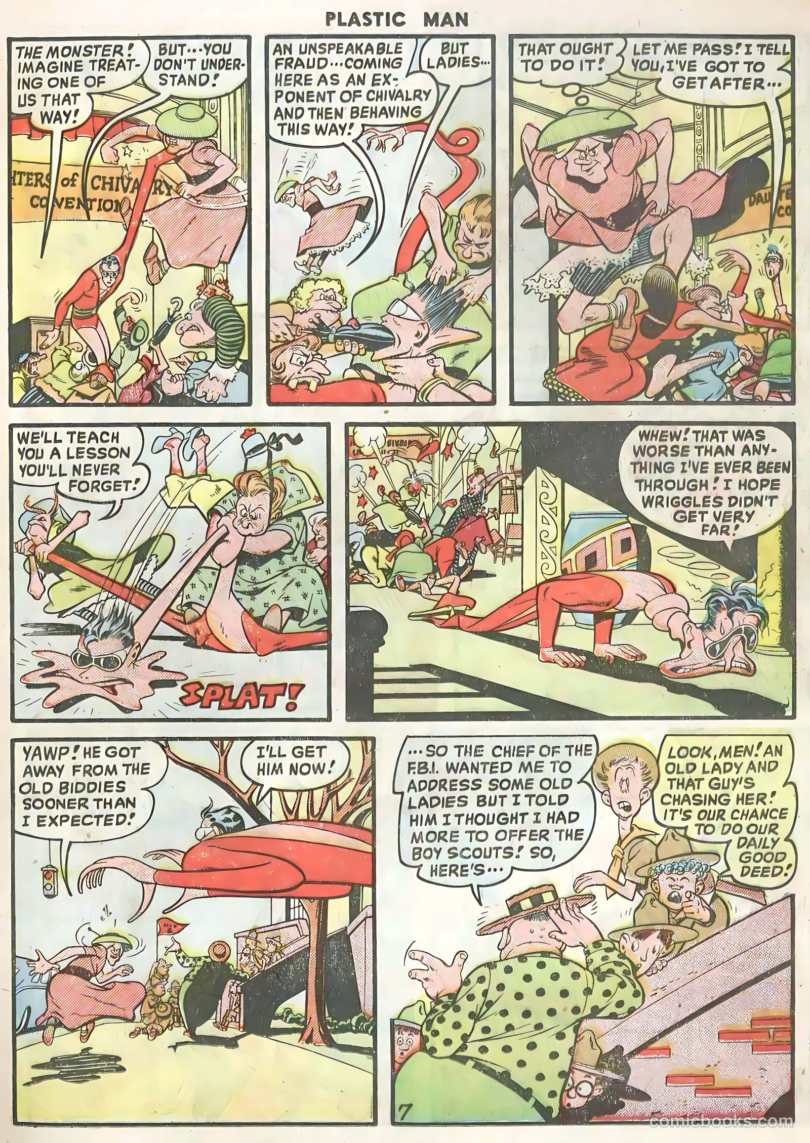 Plastic Man #16 (1949) — page 22 of 53