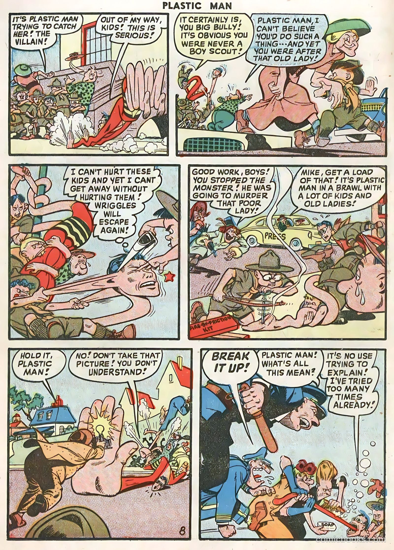 Plastic Man #16 (1949) — page 23 of 53