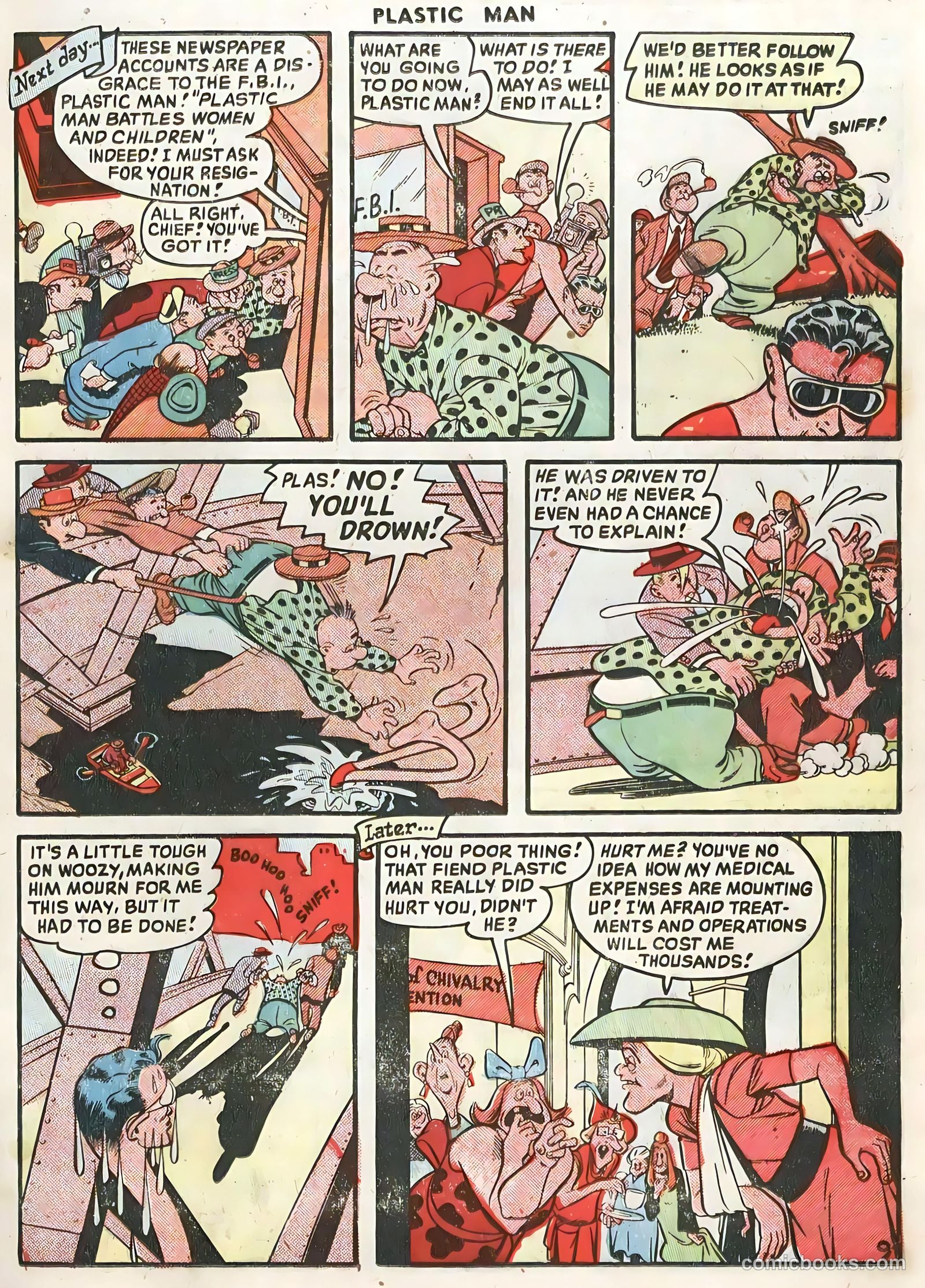 Plastic Man #16 (1949) — page 24 of 53