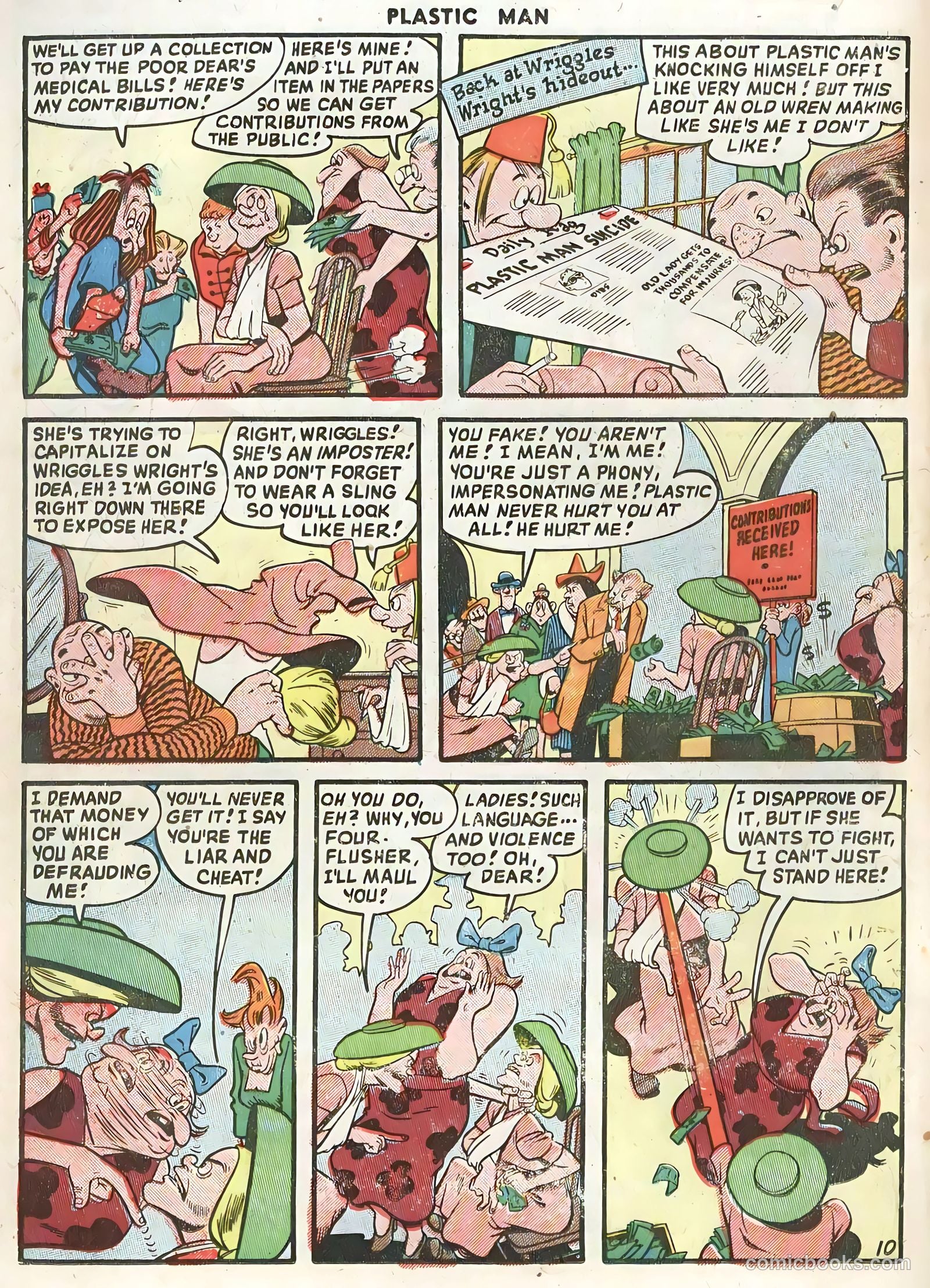 Plastic Man #16 (1949) — page 25 of 53