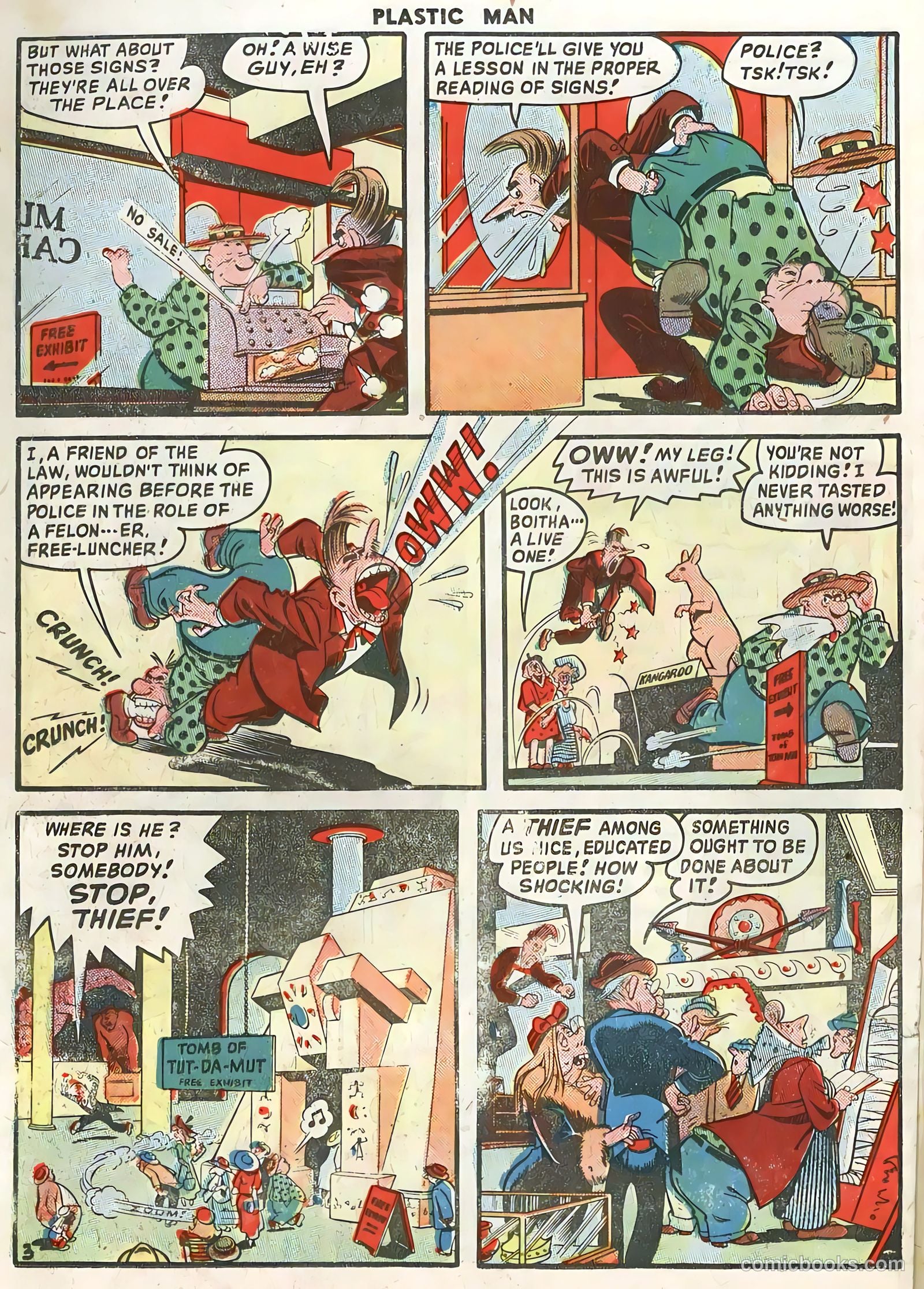 Plastic Man #16 (1949) — page 29 of 53