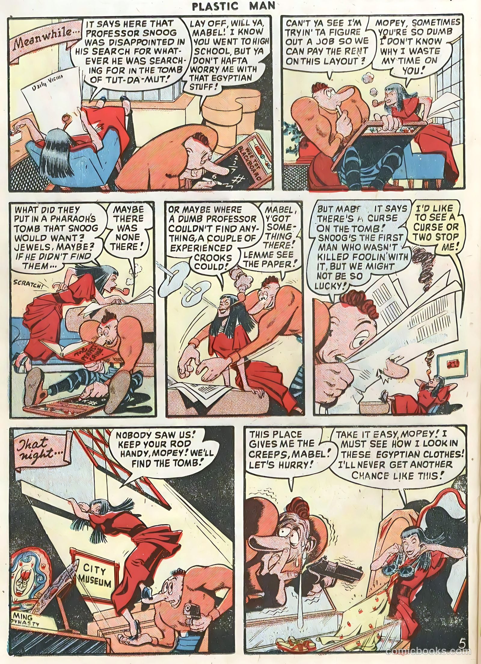 Plastic Man #16 (1949) — page 31 of 53