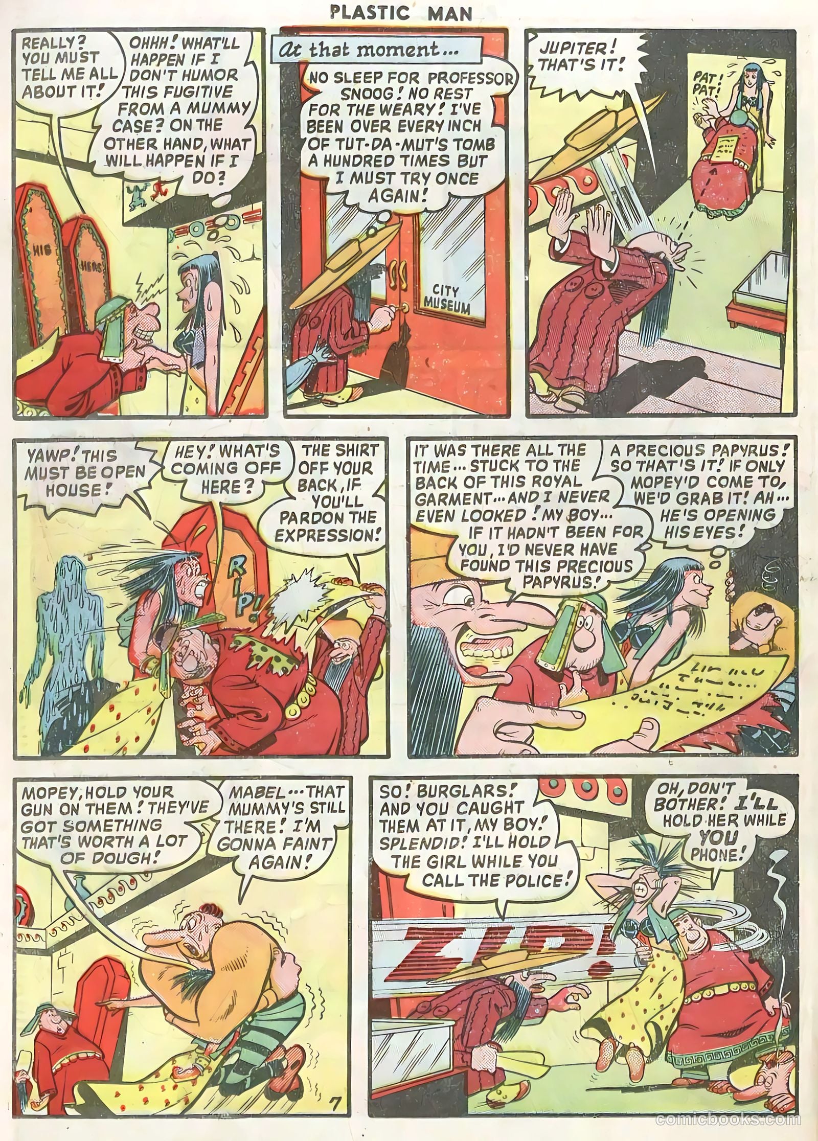 Plastic Man #16 (1949) — page 33 of 53