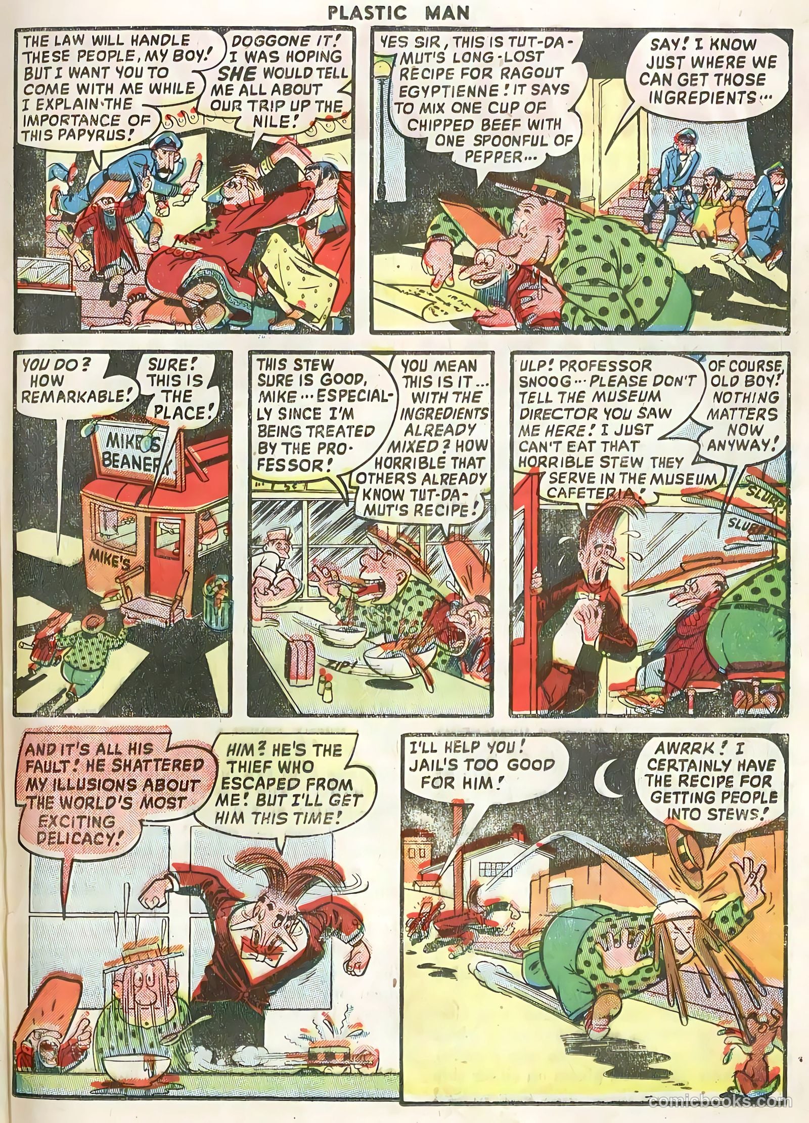 Plastic Man #16 (1949) — page 34 of 53