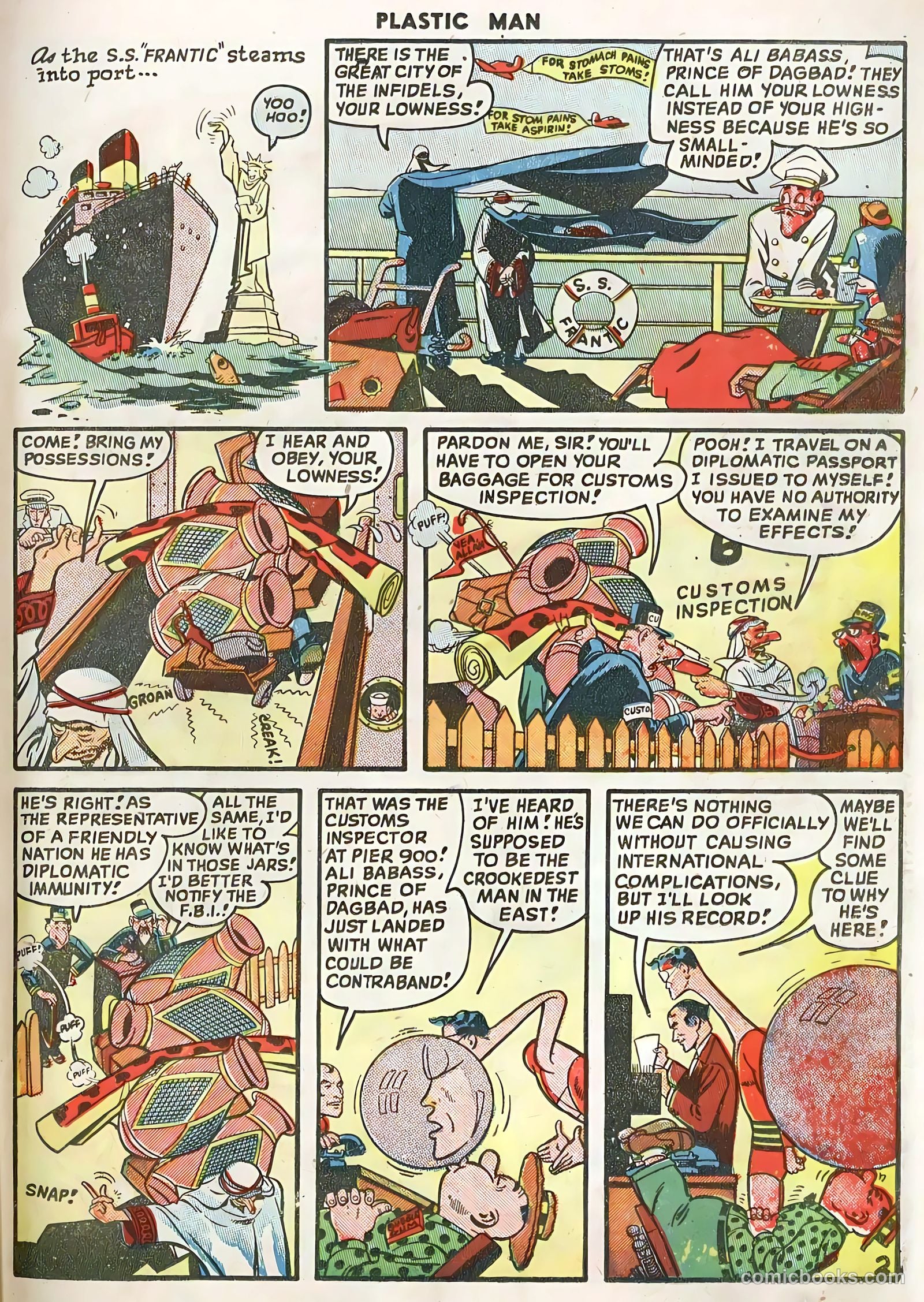 Plastic Man #16 (1949) — page 38 of 53