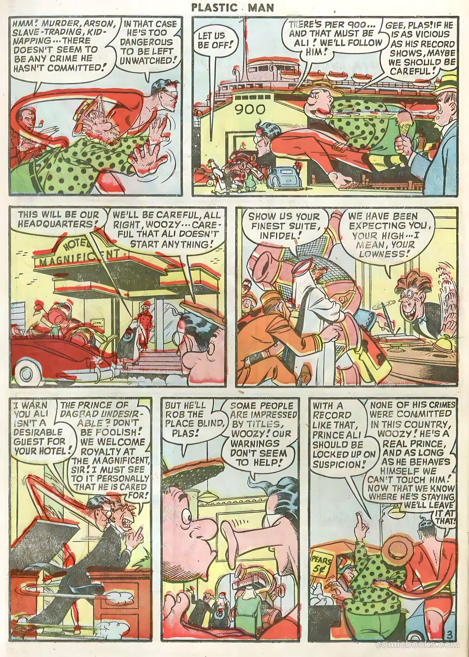 Plastic Man #16 (1949) — page 39 of 53
