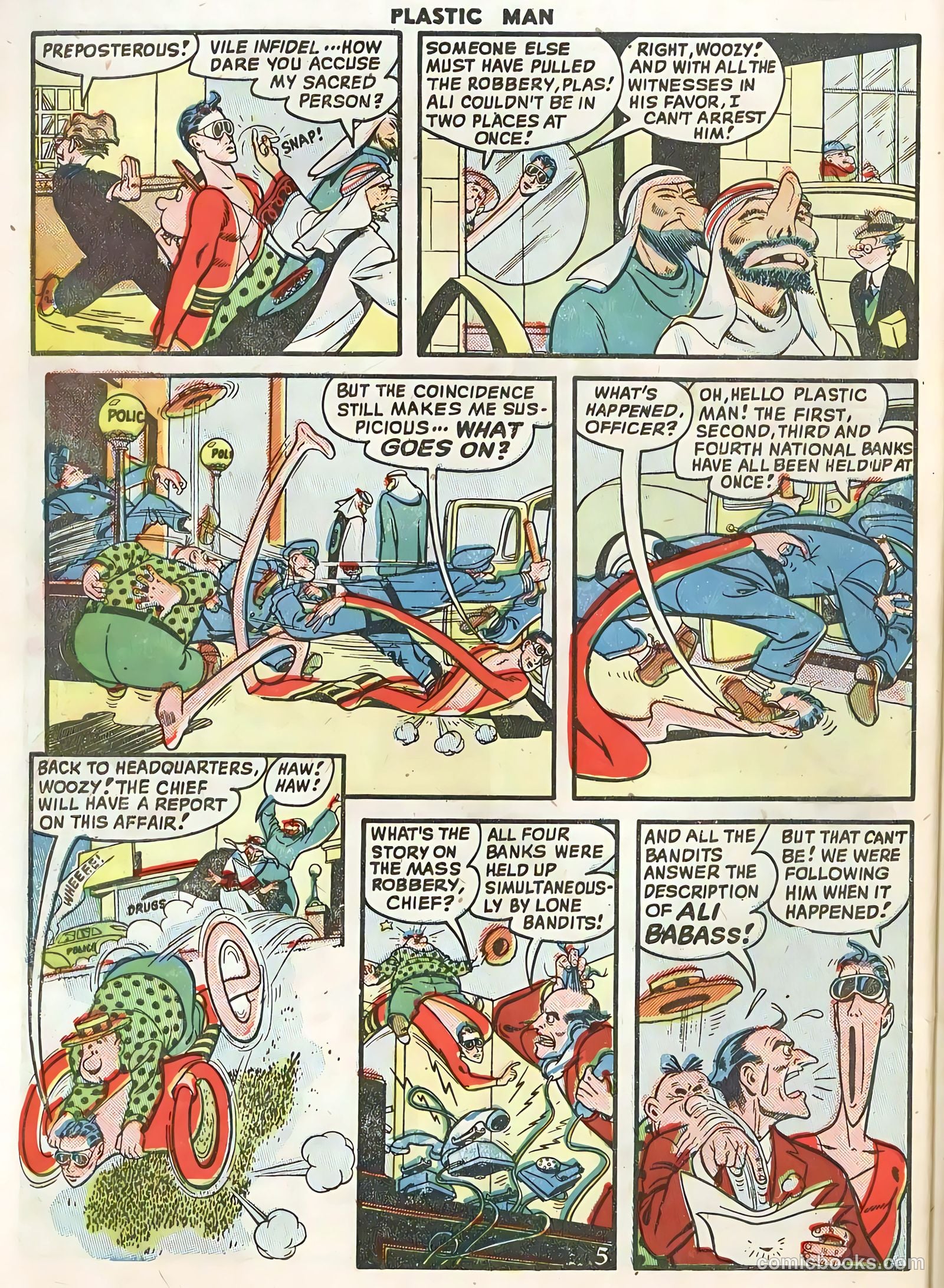 Plastic Man #16 (1949) — page 41 of 53