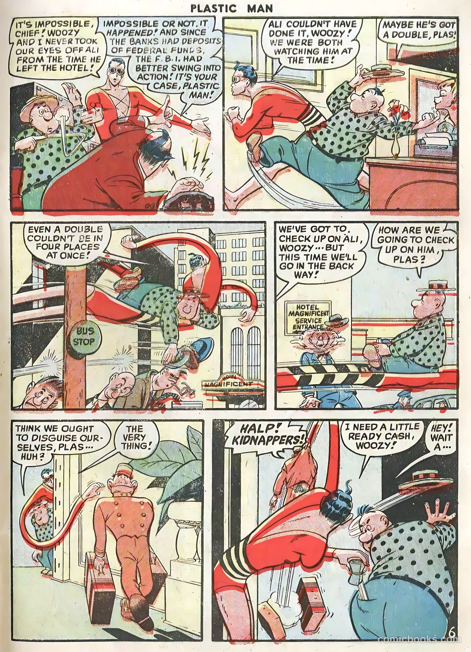 Plastic Man #16 (1949) — page 42 of 53