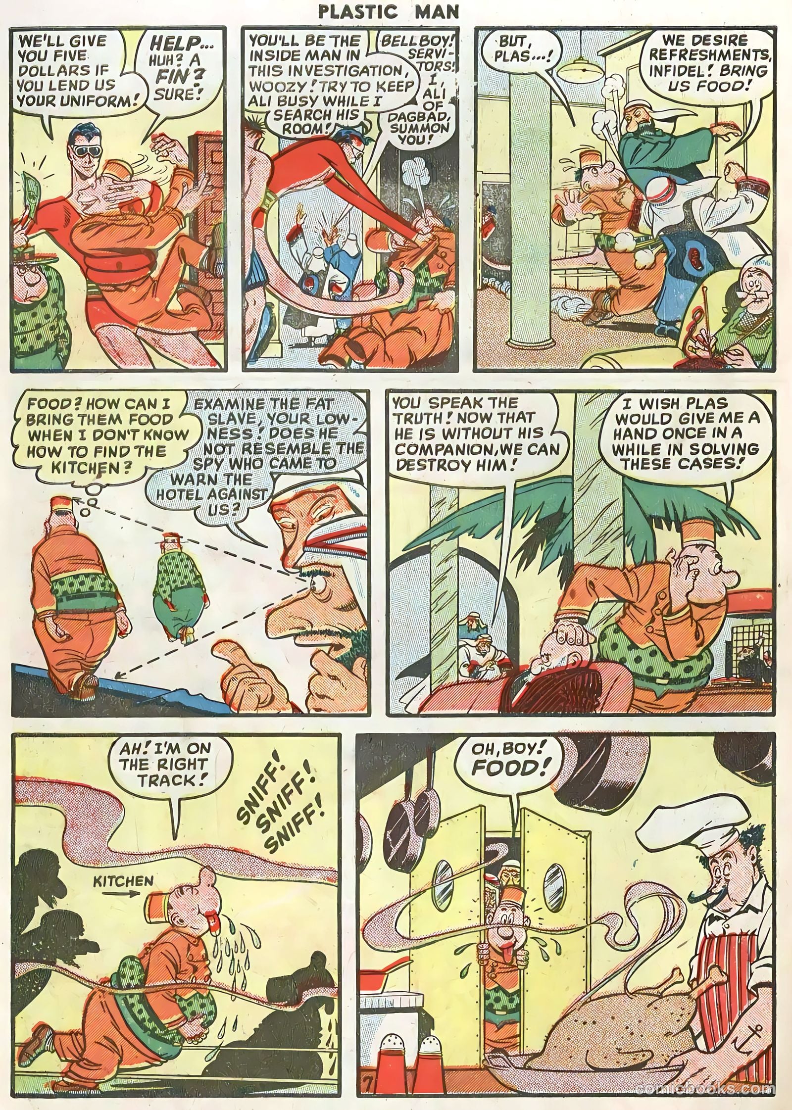 Plastic Man #16 (1949) — page 43 of 53