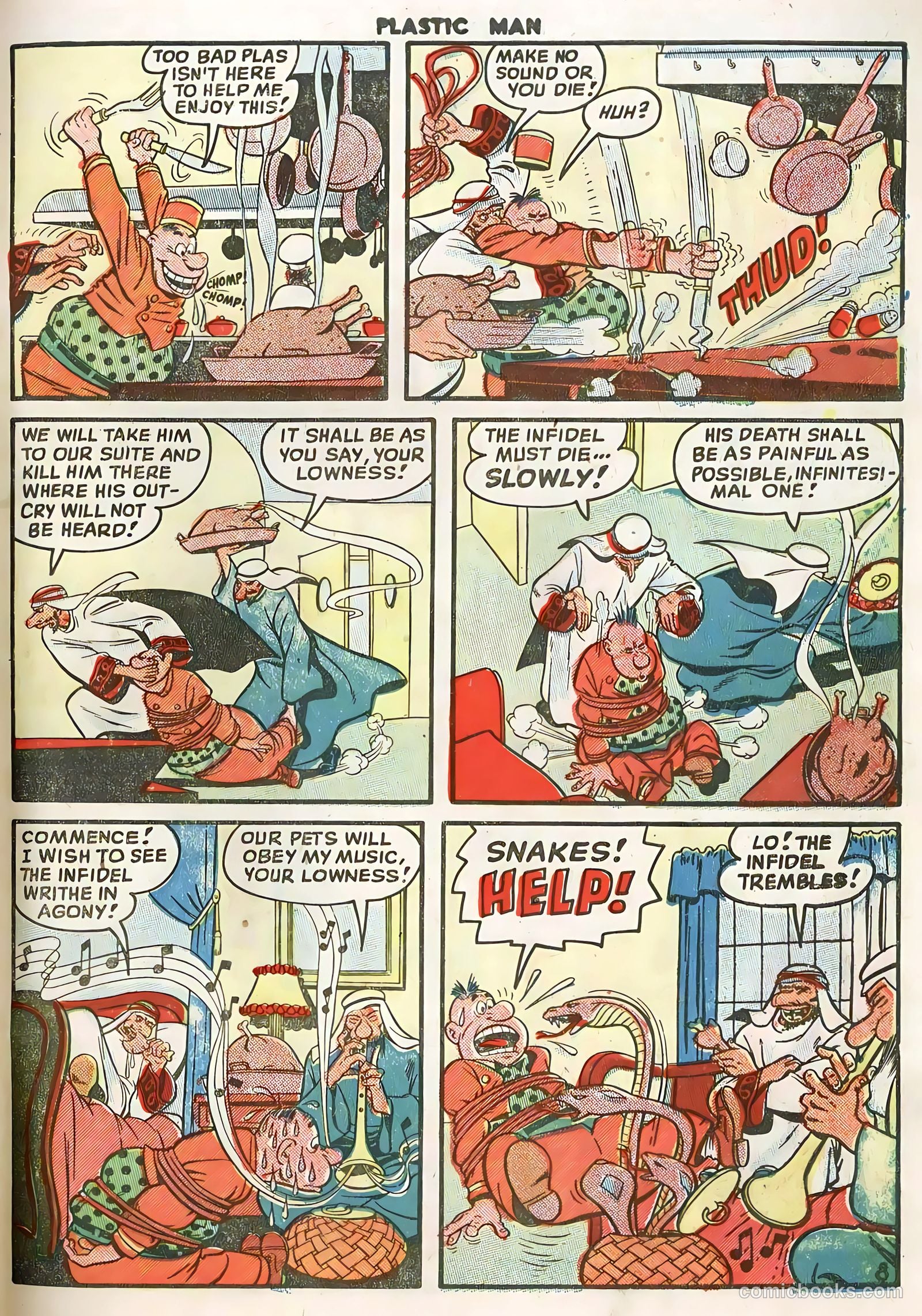 Plastic Man #16 (1949) — page 44 of 53