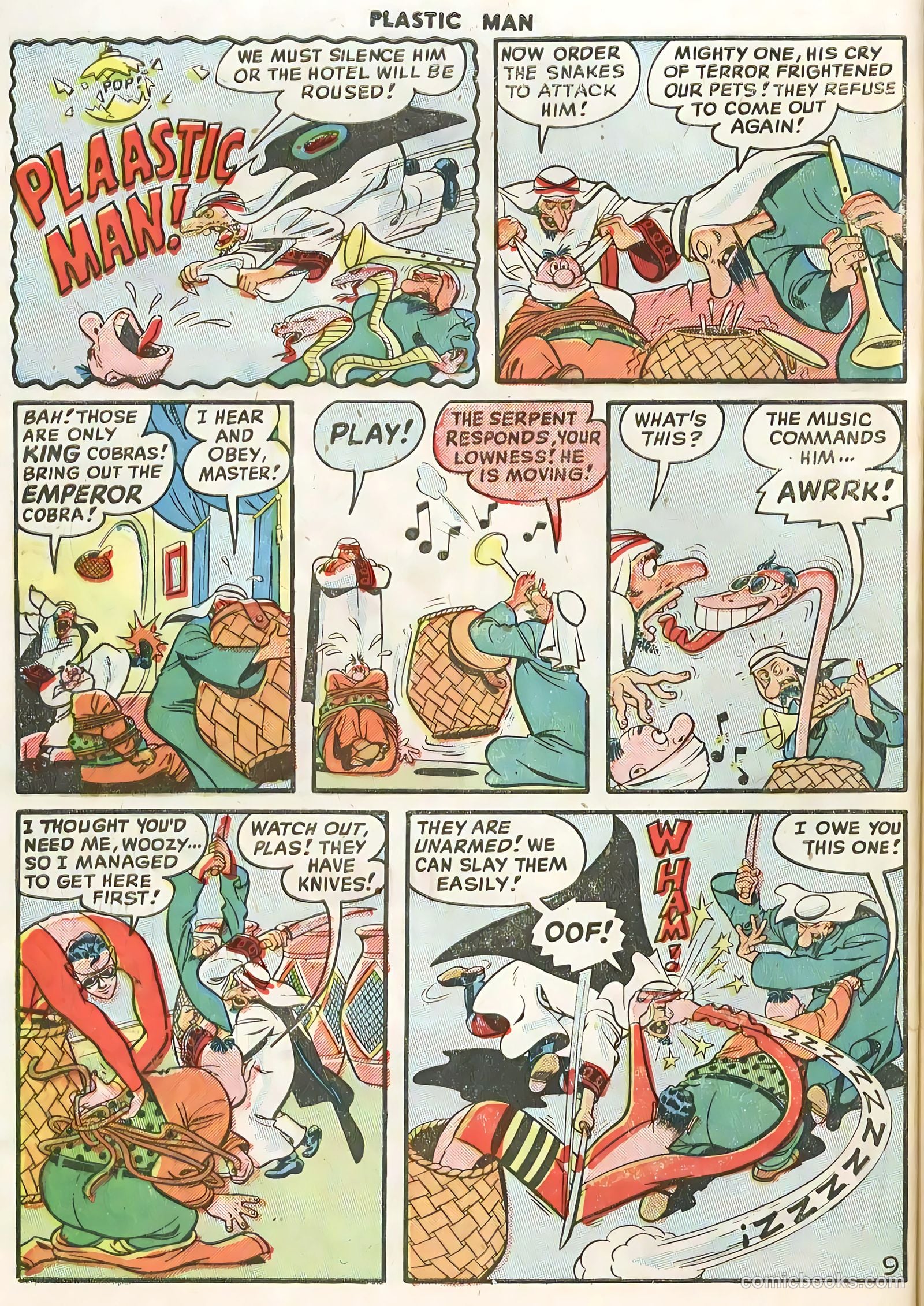 Plastic Man #16 (1949) — page 45 of 53