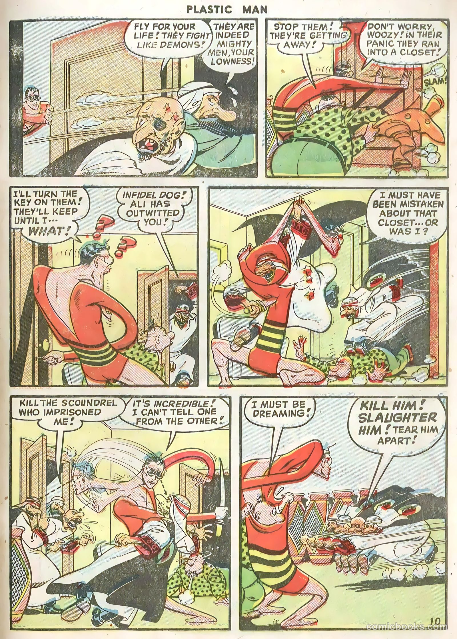 Plastic Man #16 (1949) — page 46 of 53