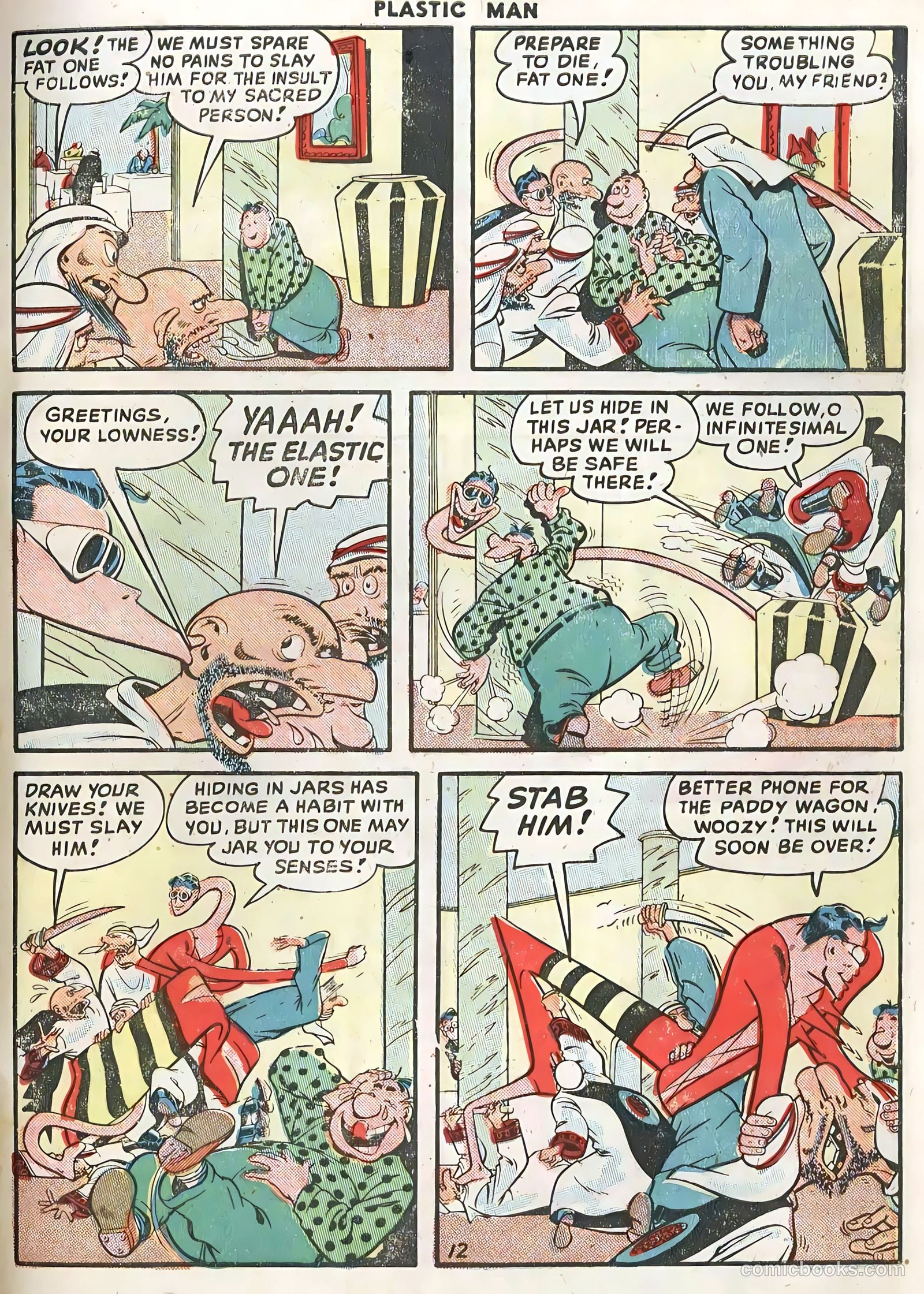 Plastic Man #16 (1949) — page 48 of 53