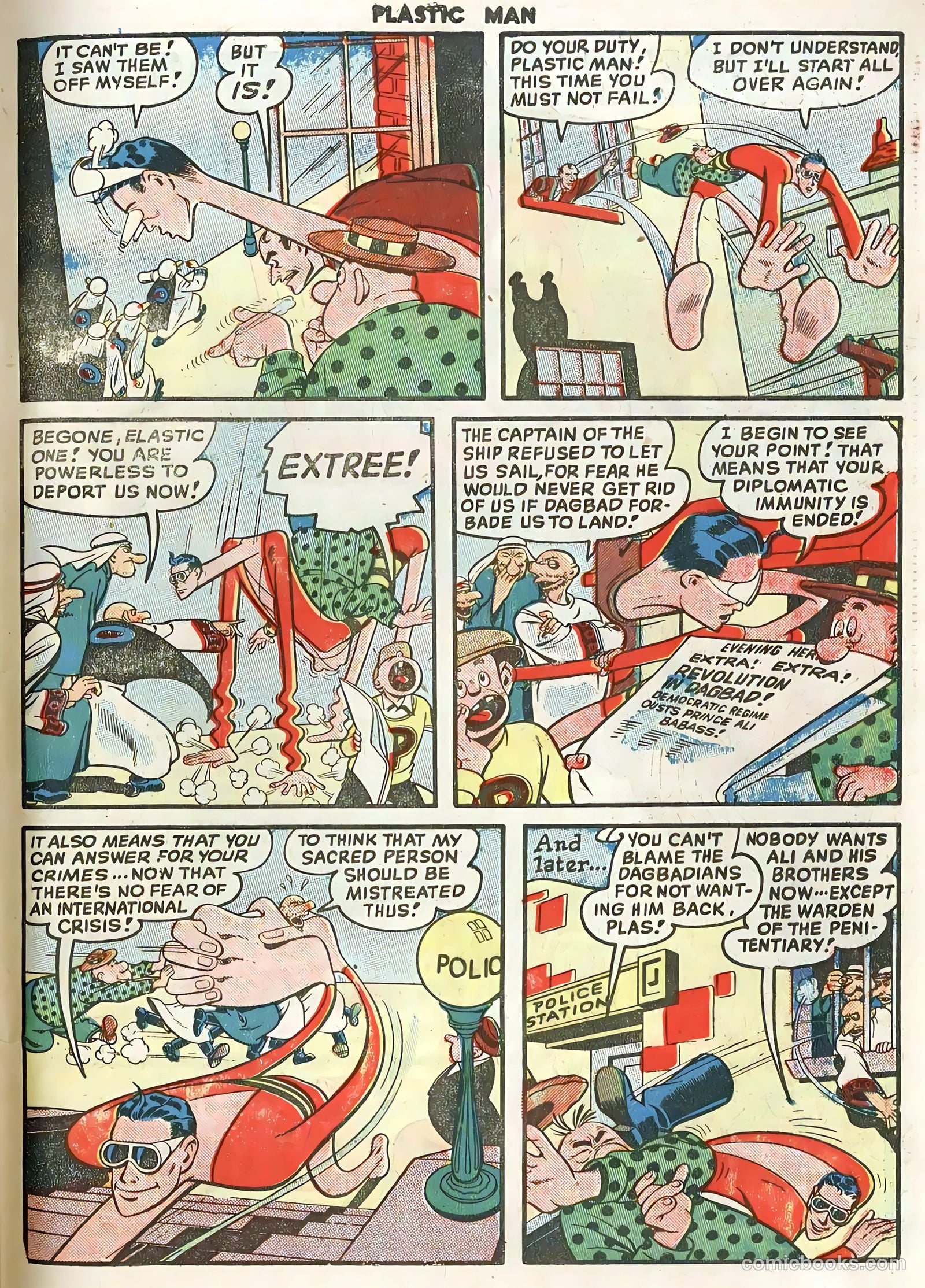 Plastic Man #16 (1949) — page 50 of 53