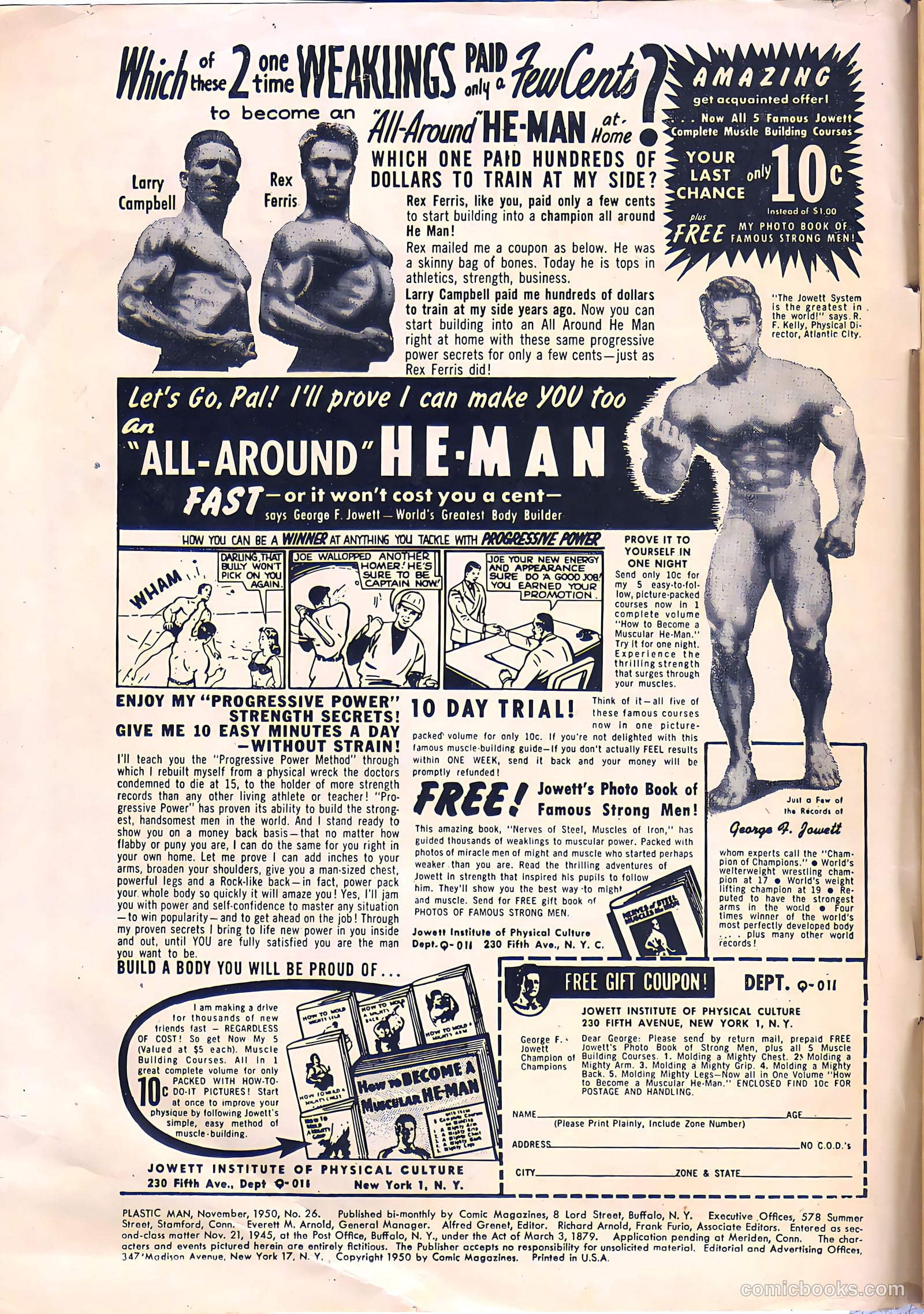 Plastic Man #26 (1950) — page 2 of 52