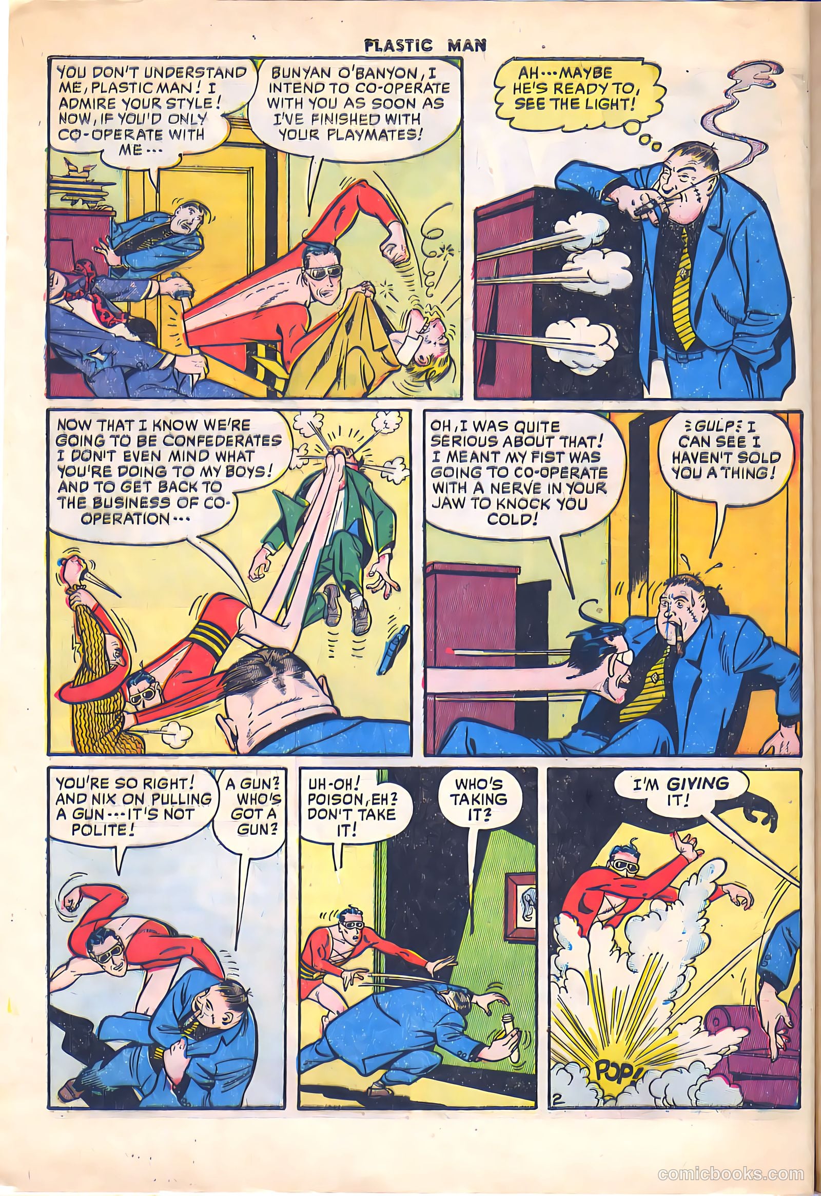 Plastic Man #26 (1950) — page 4 of 52
