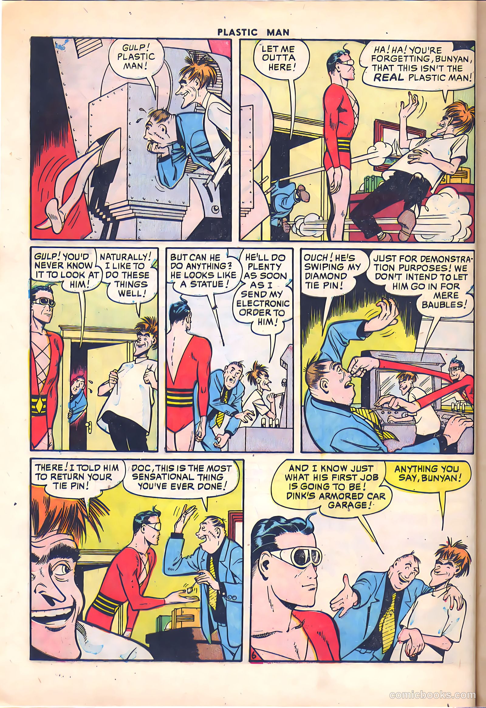 Plastic Man #26 (1950) — page 8 of 52