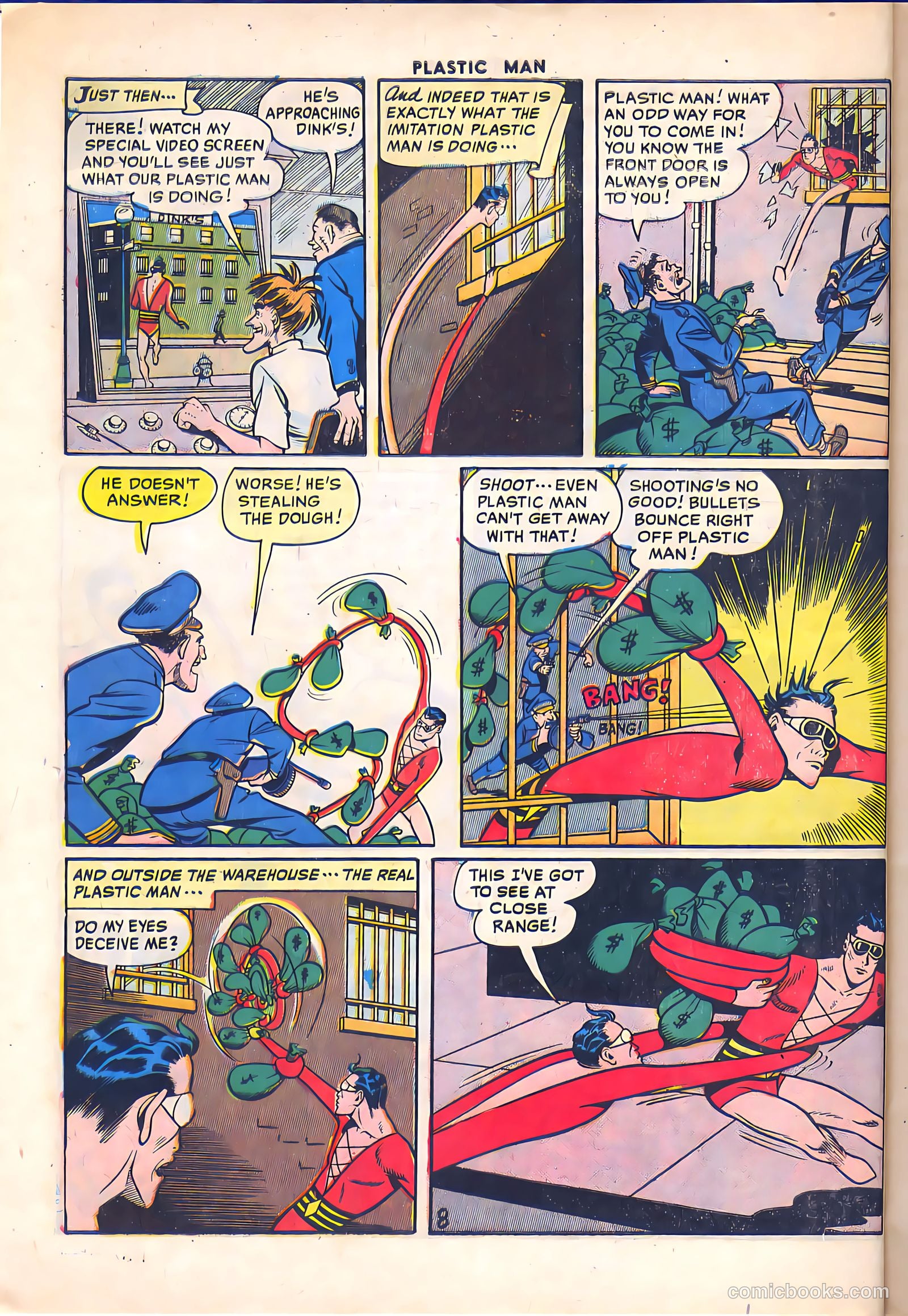 Plastic Man #26 (1950) — page 10 of 52
