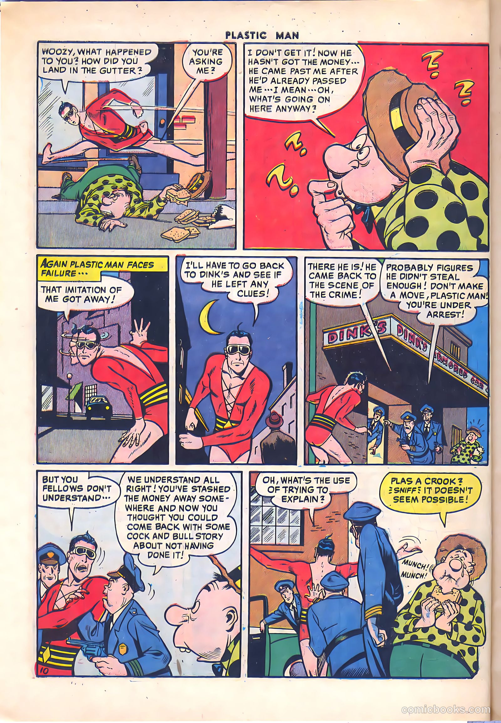 Plastic Man #26 (1950) — page 12 of 52