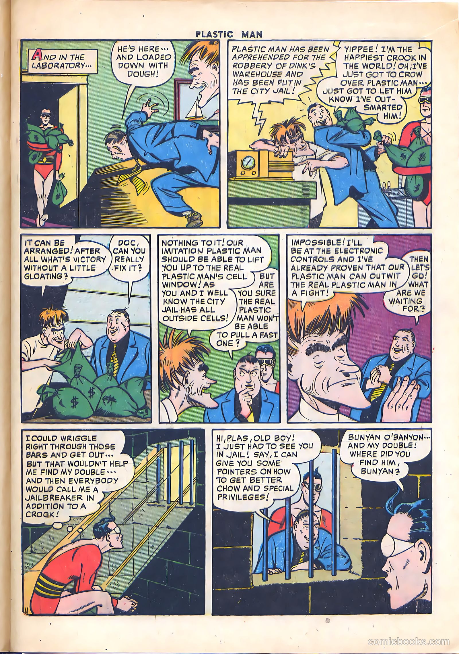 Plastic Man #26 (1950) — page 13 of 52