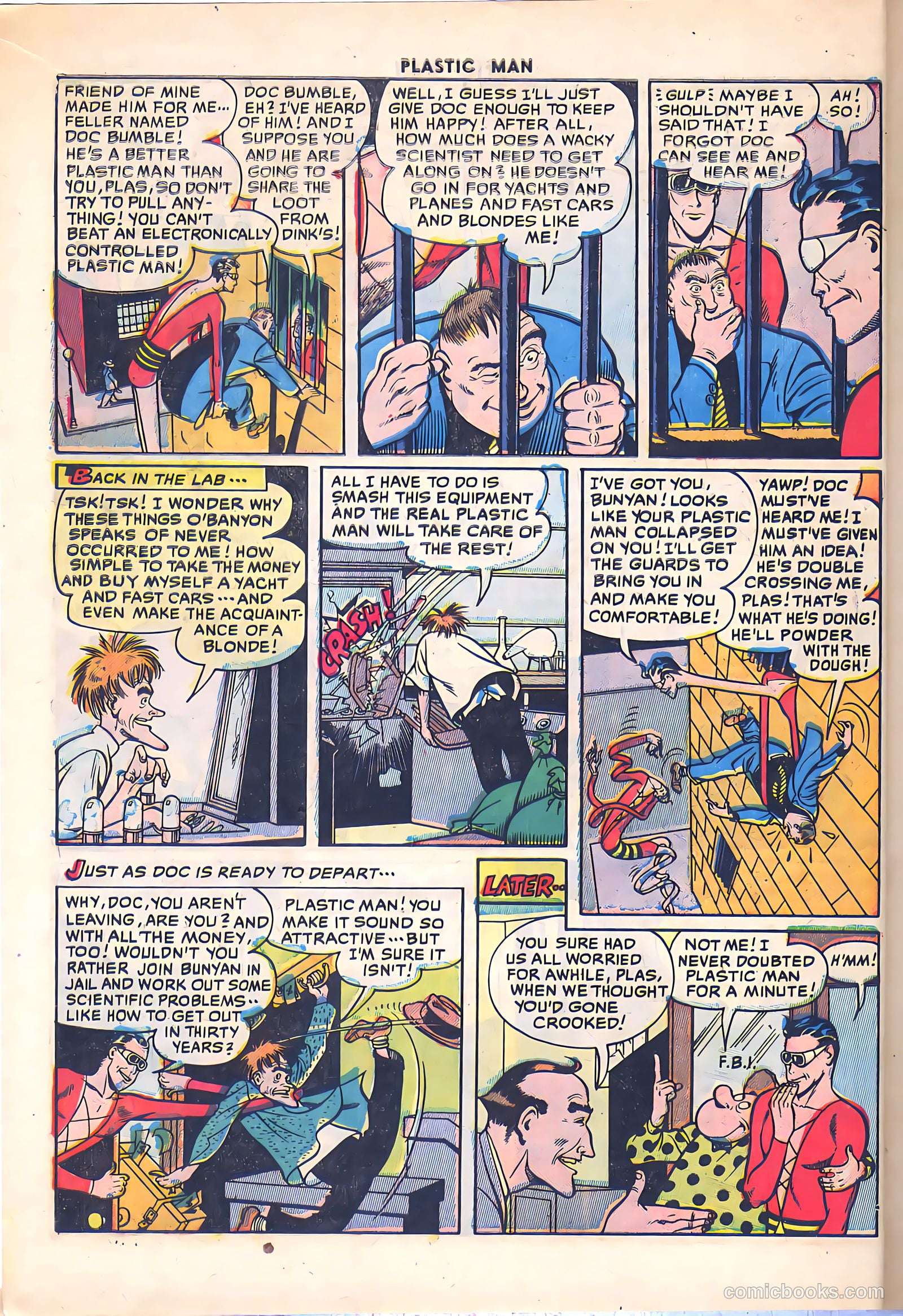 Plastic Man #26 (1950) — page 14 of 52