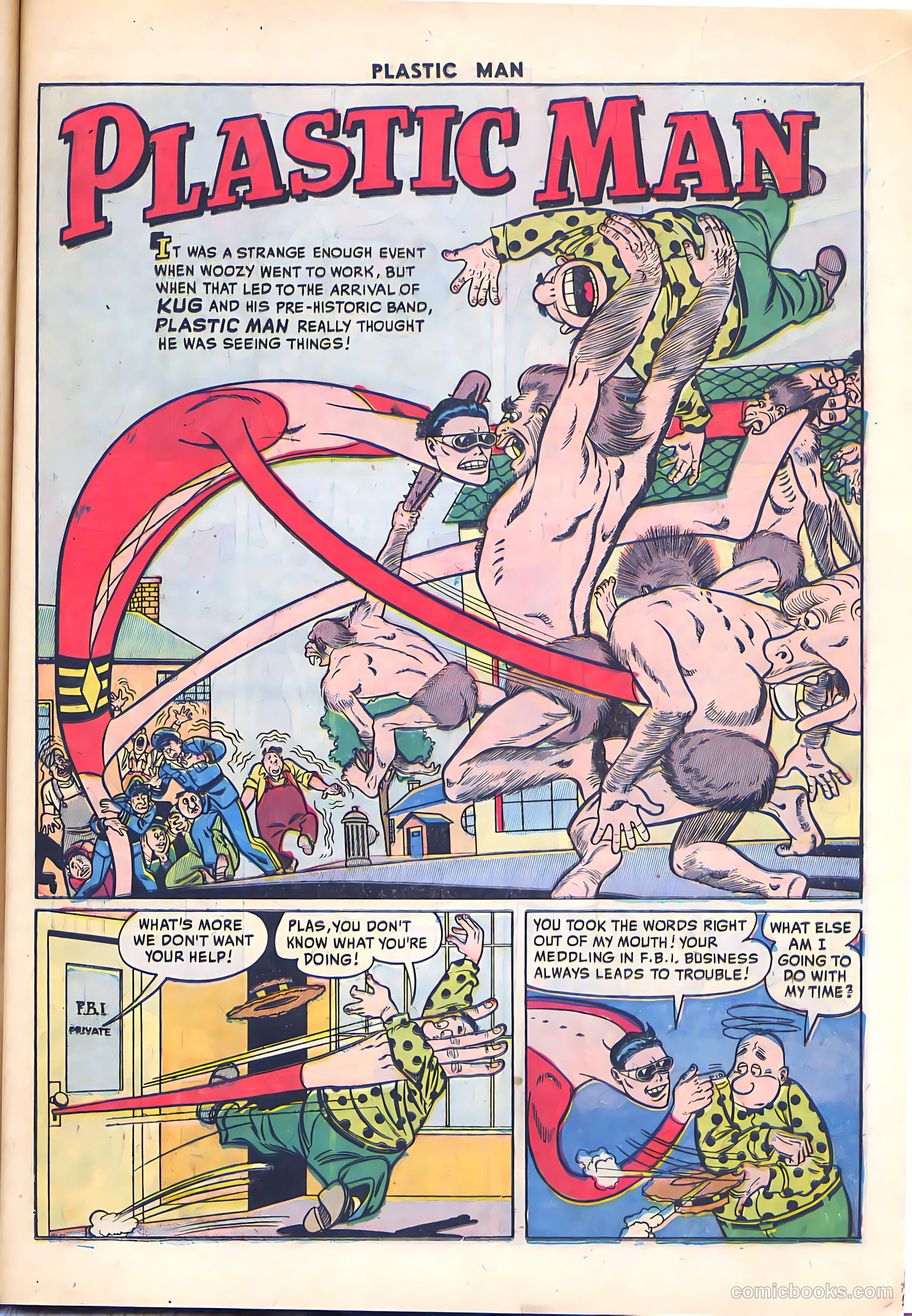 Plastic Man #26 (1950) — page 15 of 52