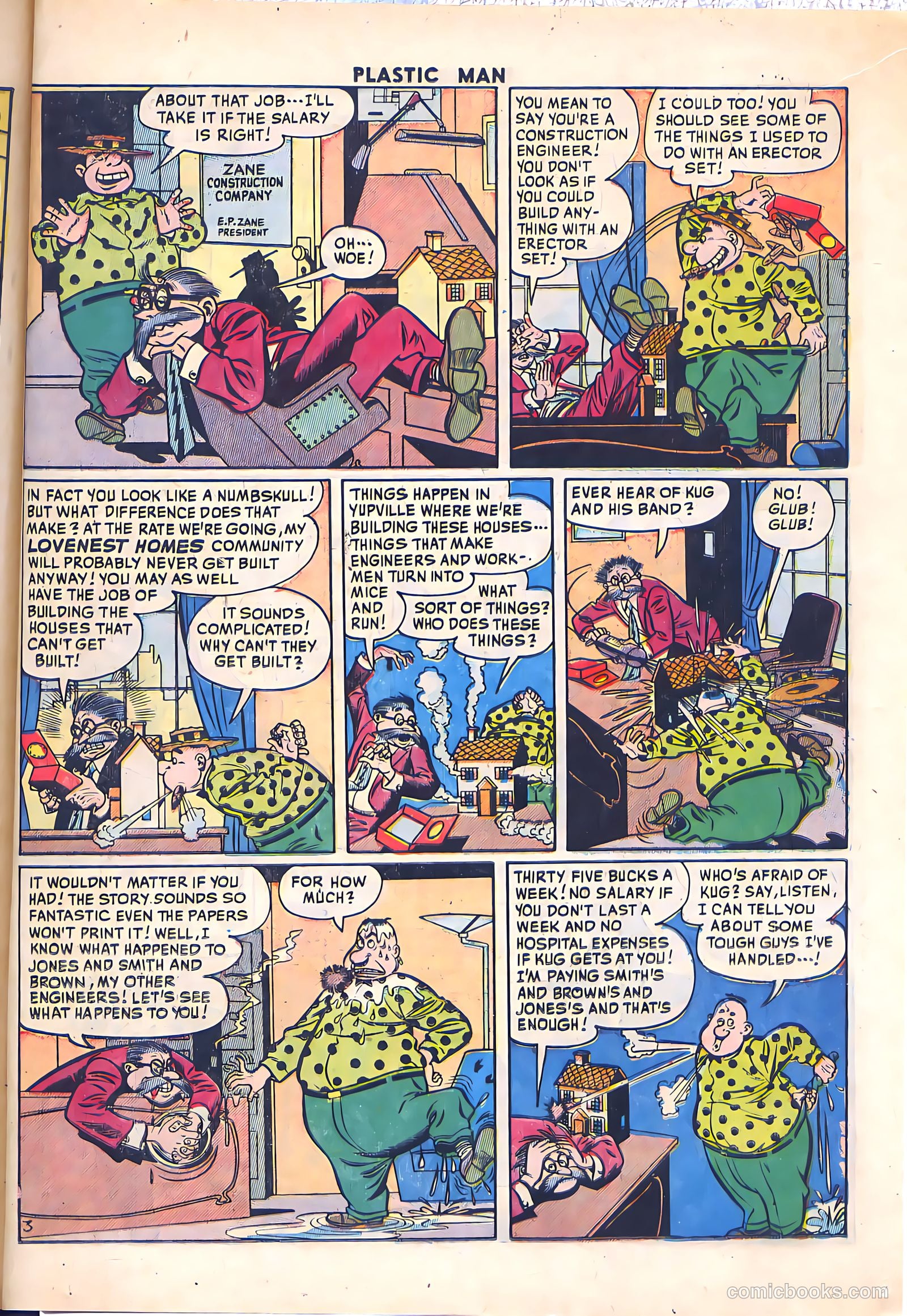 Plastic Man #26 (1950) — page 17 of 52