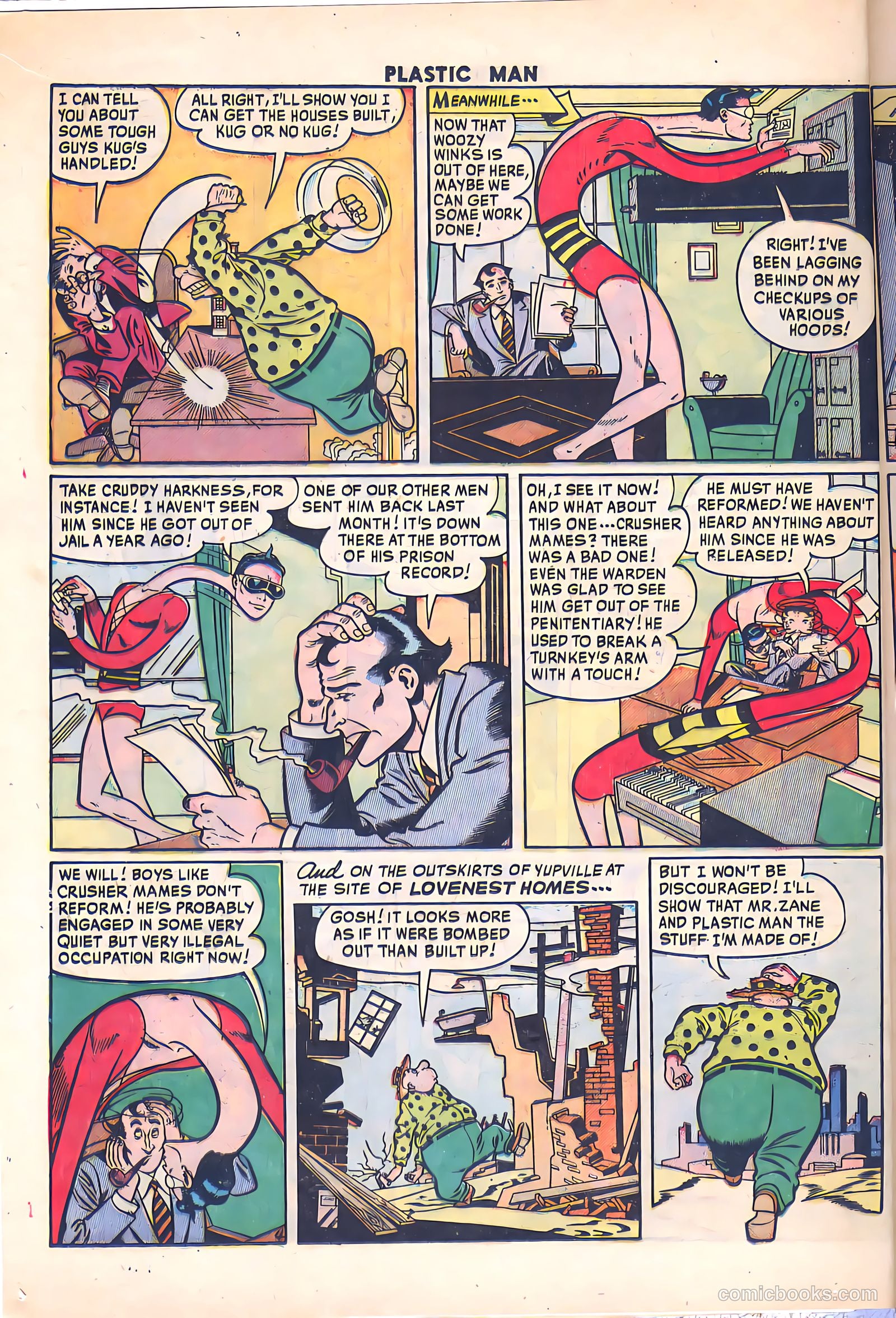 Plastic Man #26 (1950) — page 18 of 52
