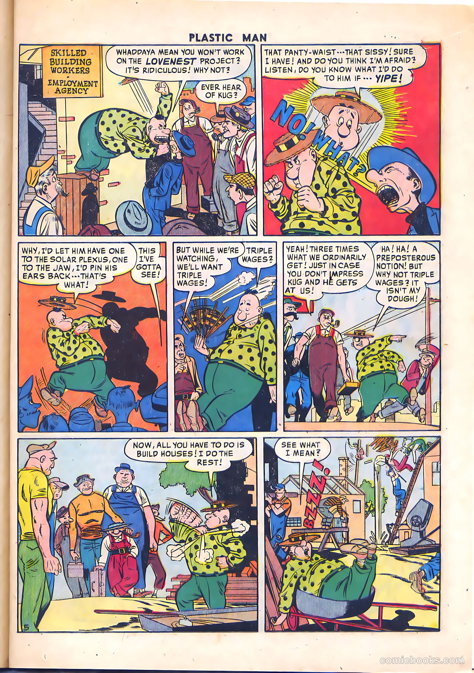 Plastic Man #26 (1950) — page 19 of 52