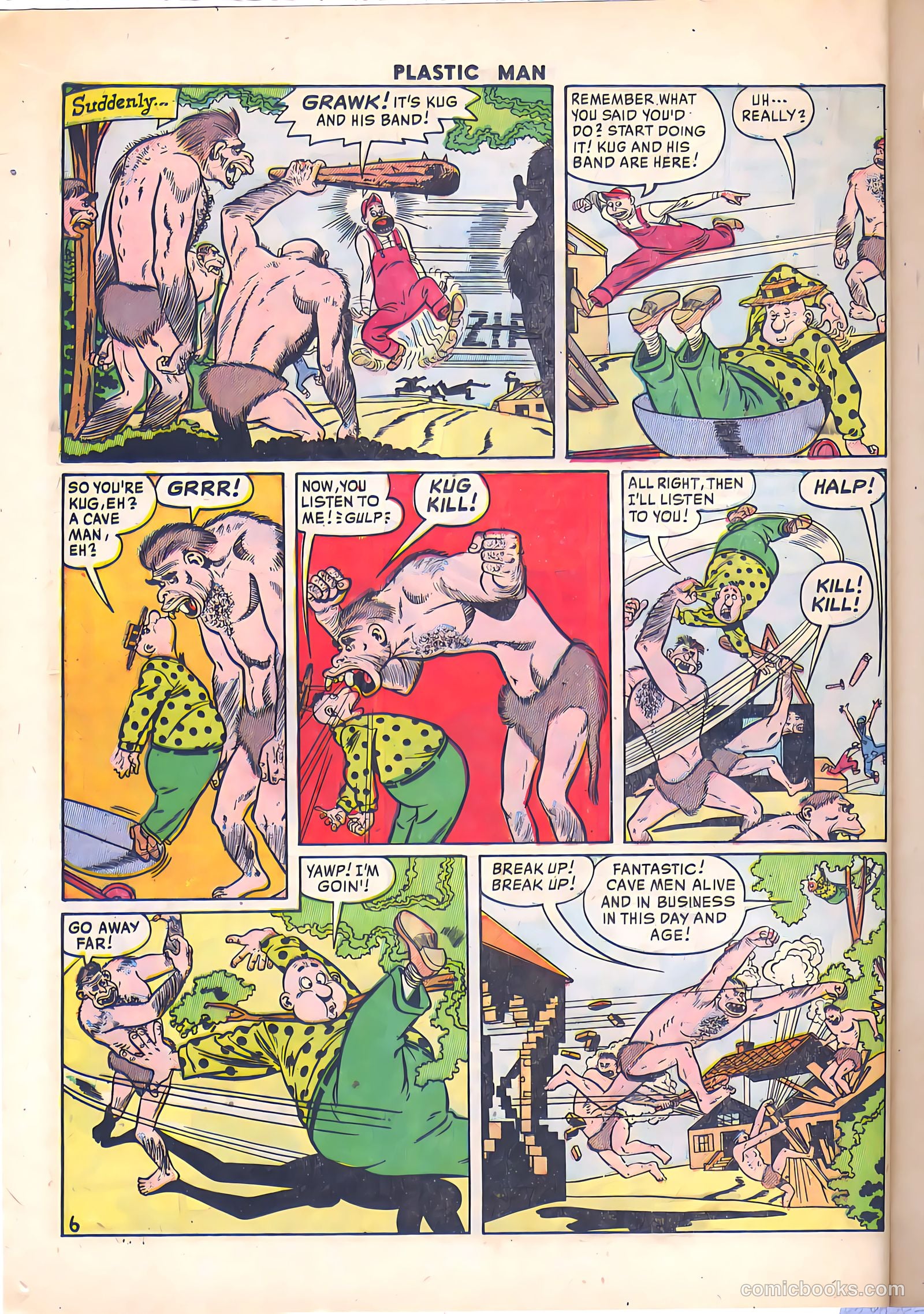 Plastic Man #26 (1950) — page 20 of 52
