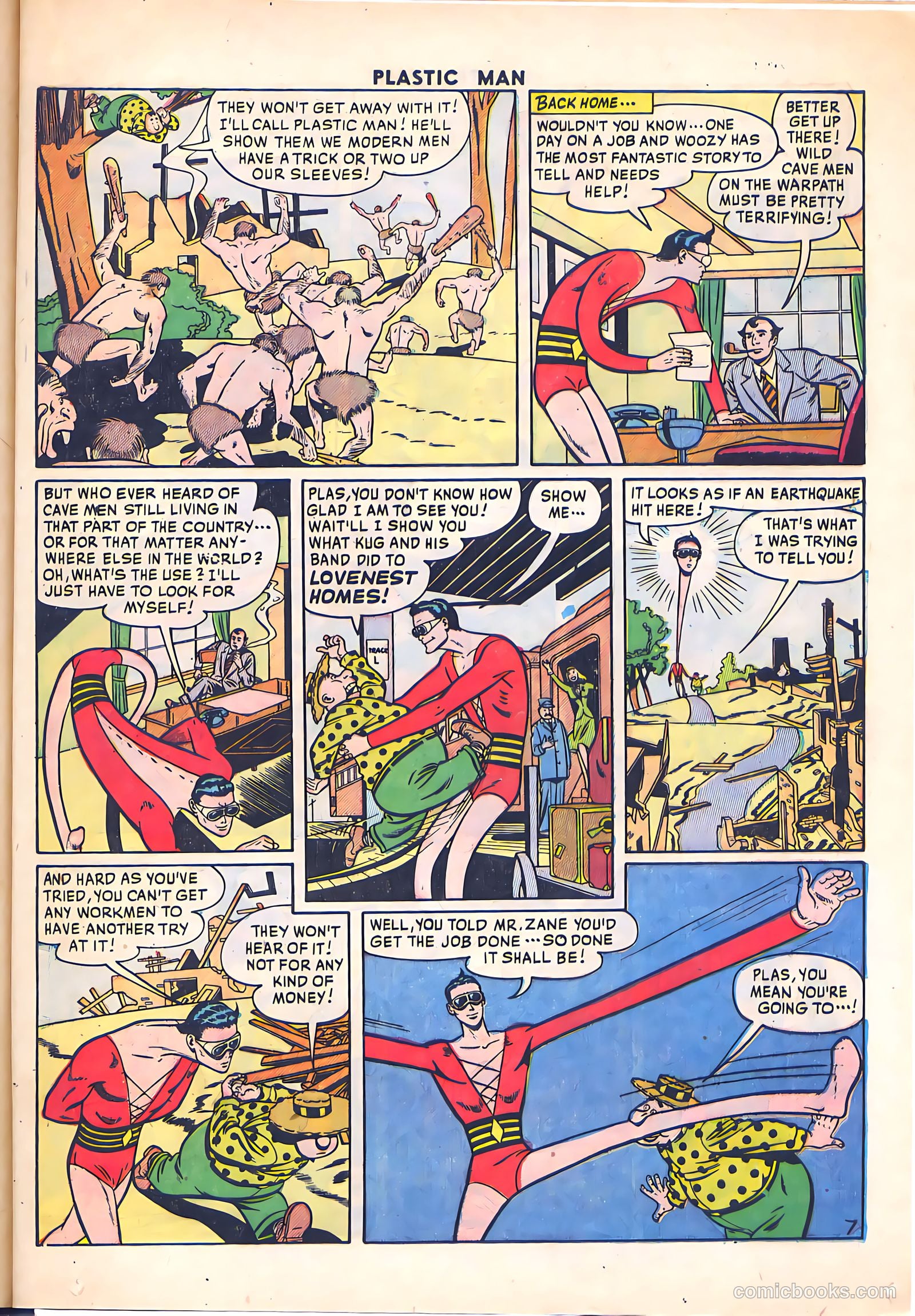 Plastic Man #26 (1950) — page 21 of 52