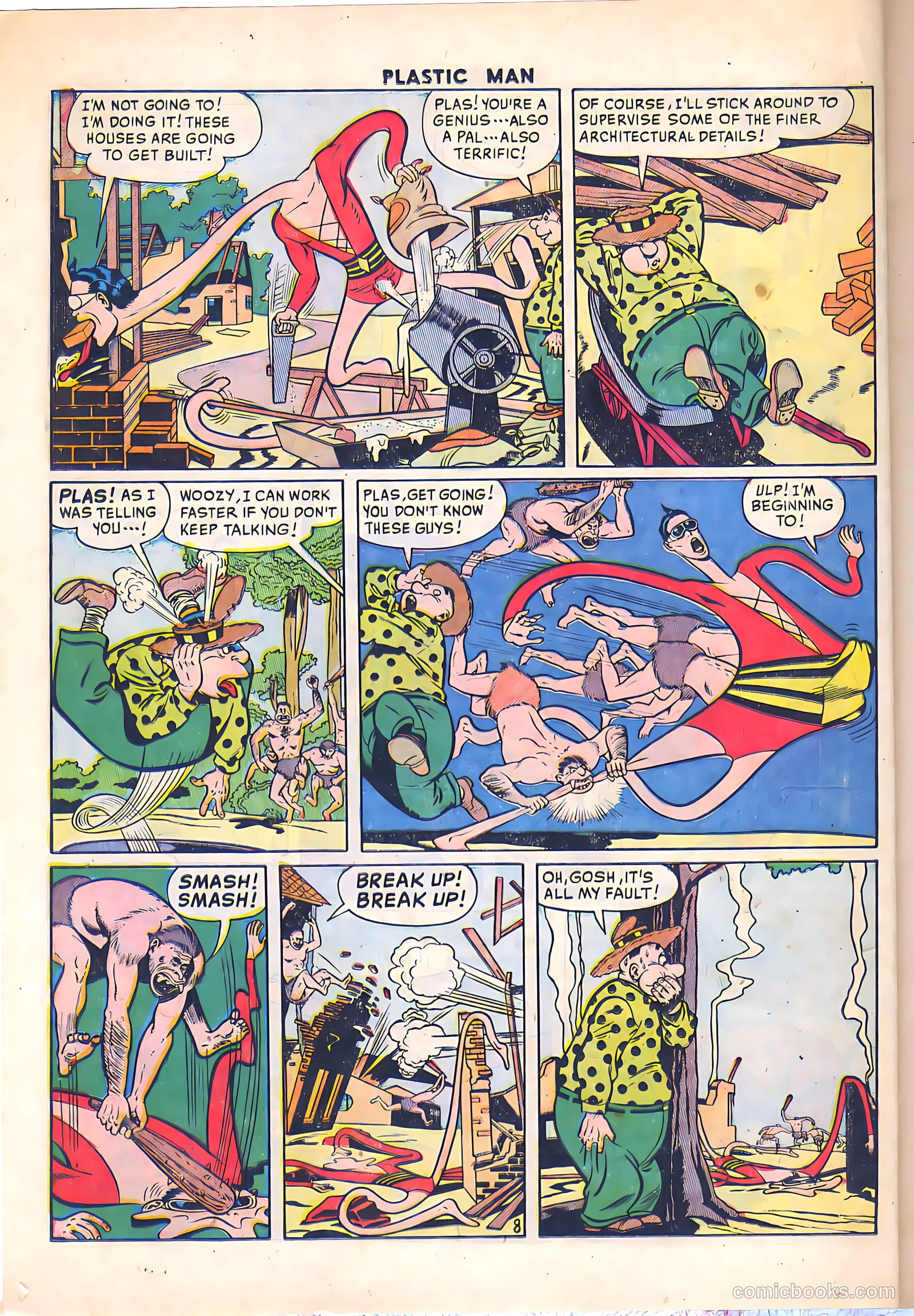 Plastic Man #26 (1950) — page 22 of 52
